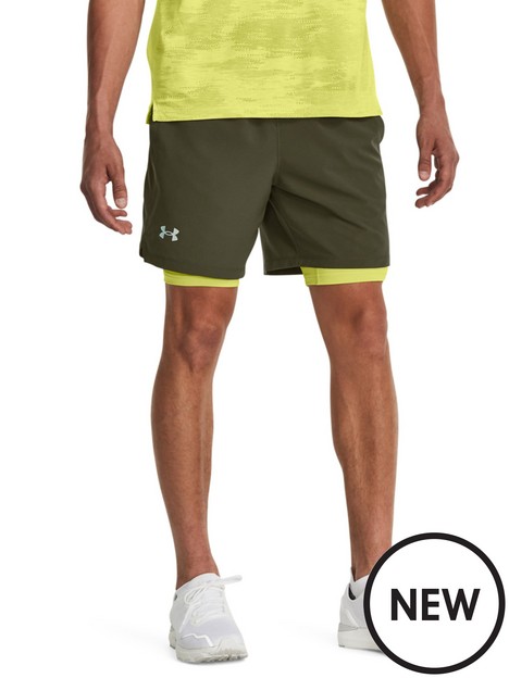 under-armour-mens-running-launch-7-2-in-1-shorts-khakilime