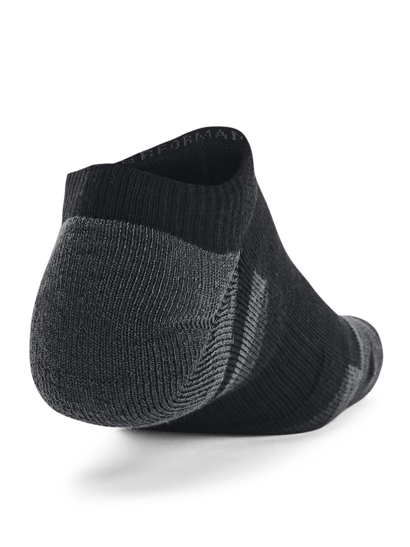 Image 4 of 4 of UNDER ARMOUR Performance Tech 3pk No Show Socks - Black