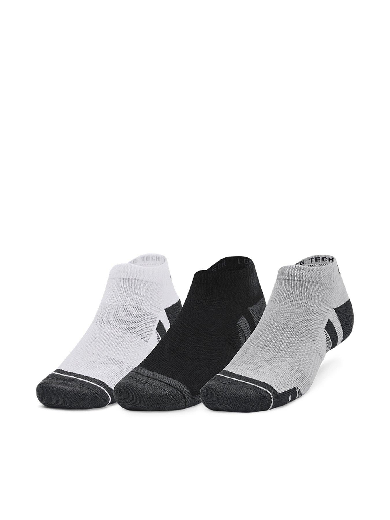 Image 1 of 1 of UNDER ARMOUR Performance Tech 3pk Low Tab Socks - Grey