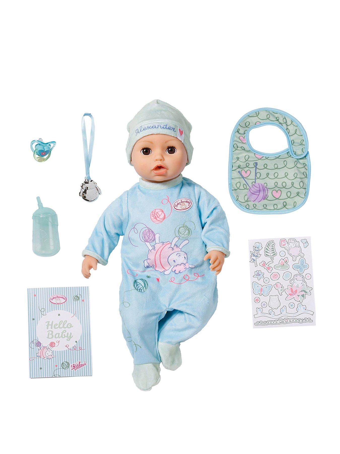  image of baby-annabell-interactive-alexander-43cm