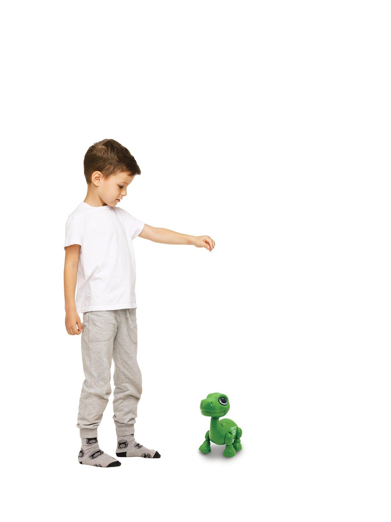  image of lexibook-power-puppy-mini-dinosaur-robot-with-light-and-sound-effects-hand-clap-command-voice-repeat