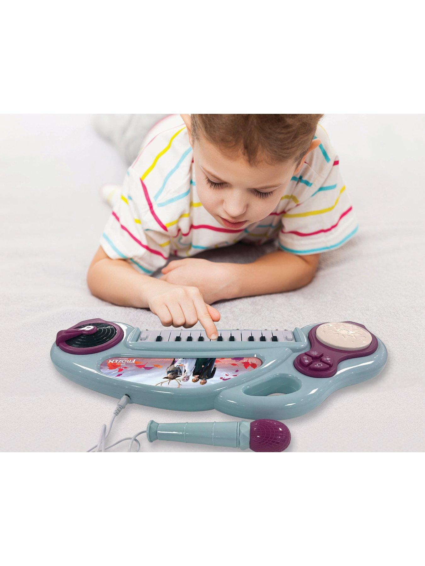 Image 5 of 6 of Disney Frozen Frozen&nbsp;Electronic Keyboard with Lights and Microphone&nbsp;