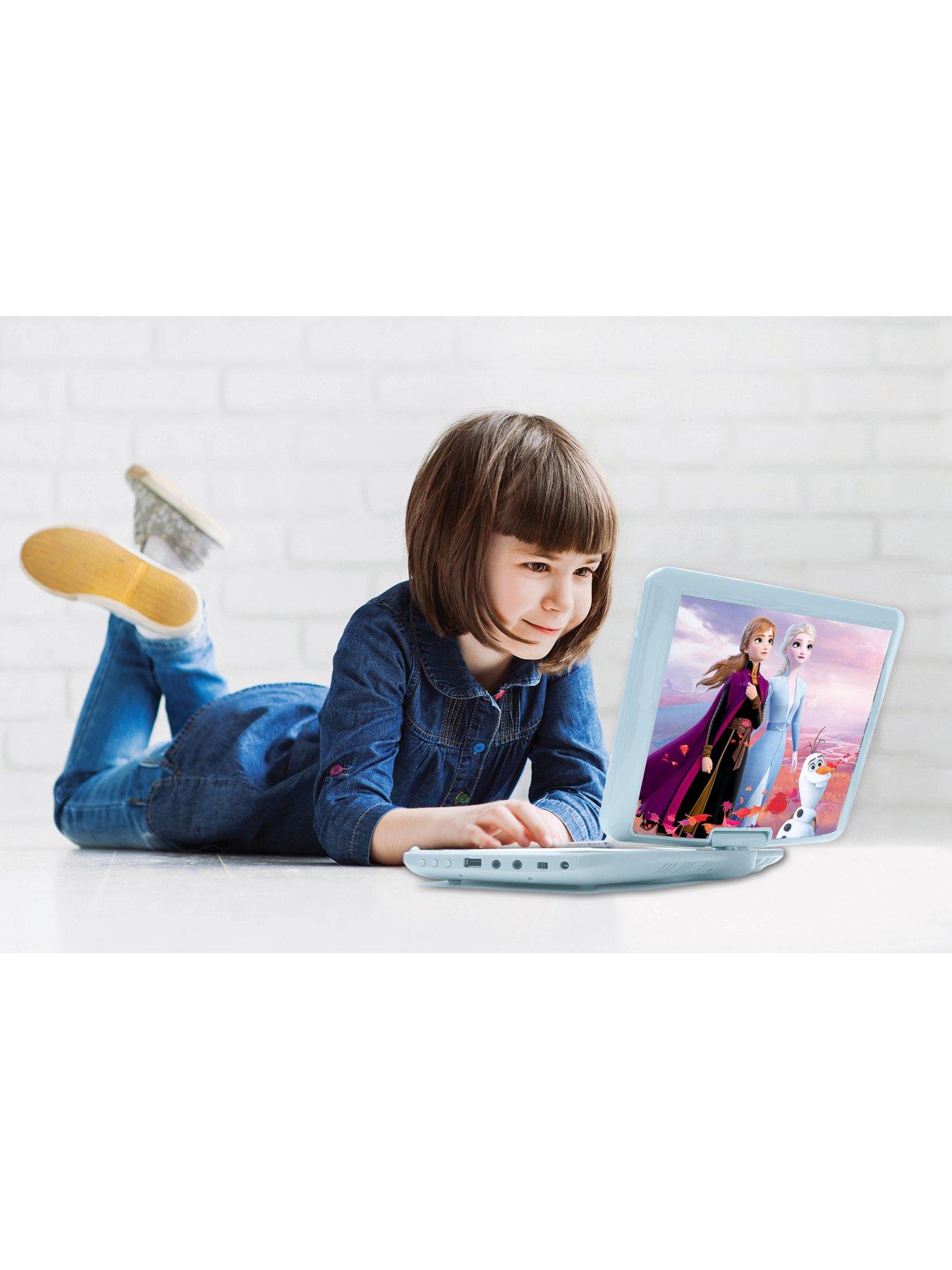 Image 5 of 6 of Disney Frozen Frozen Portable DVD Player 7", rotative screen with USB port and earphones