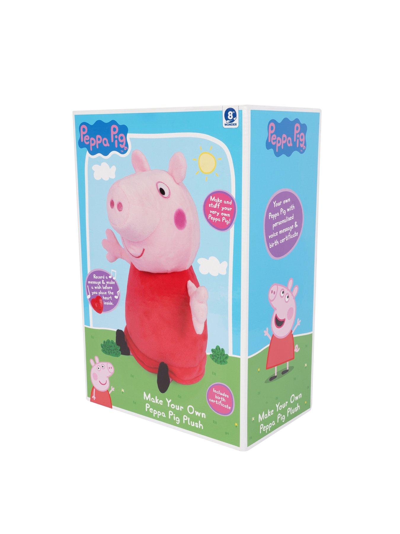 Peppa Pig Peppa Pig Plush Toy Make Your Own Littlewoods