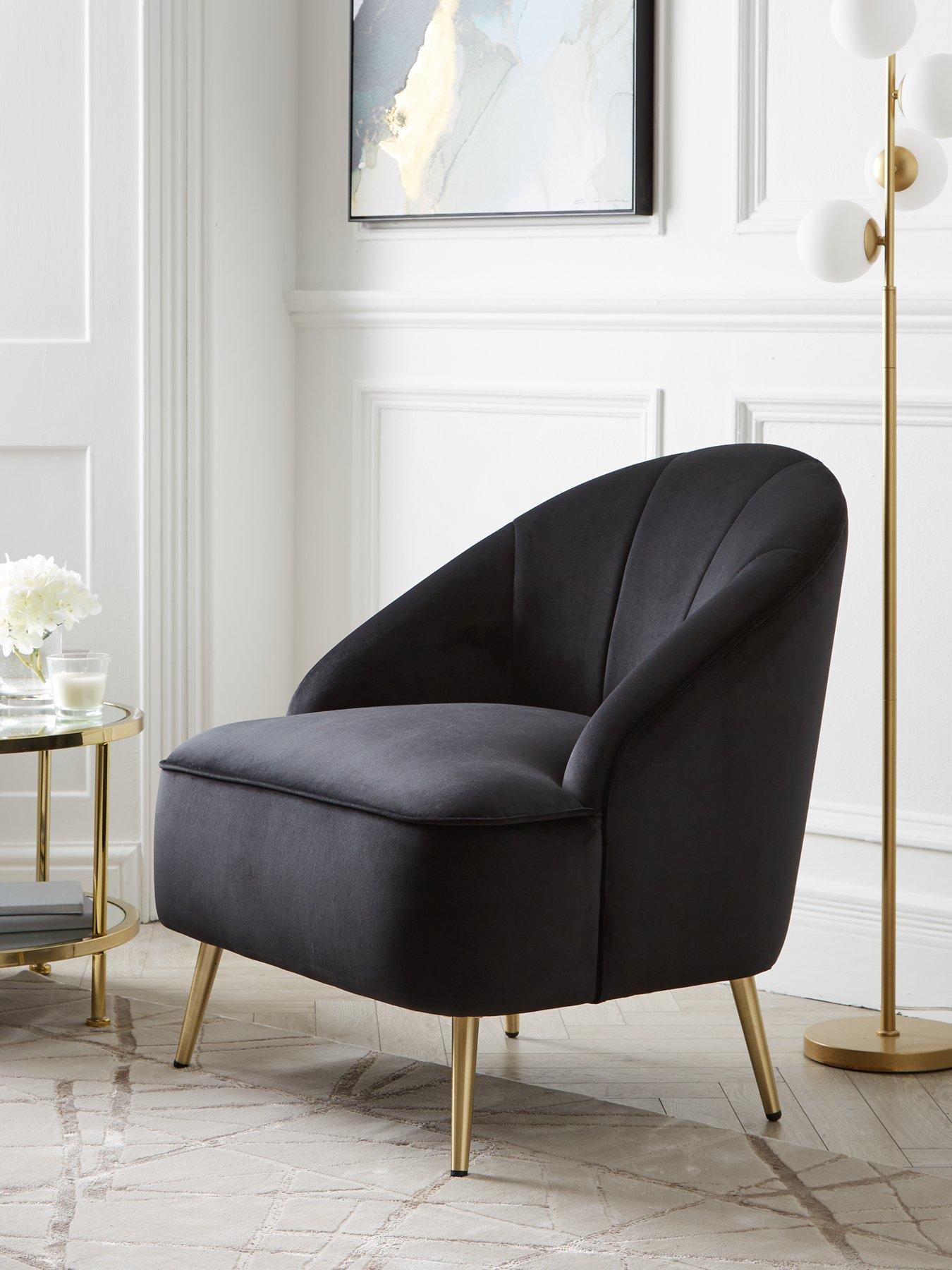 The Very Collection Cali Accent Chair - Black