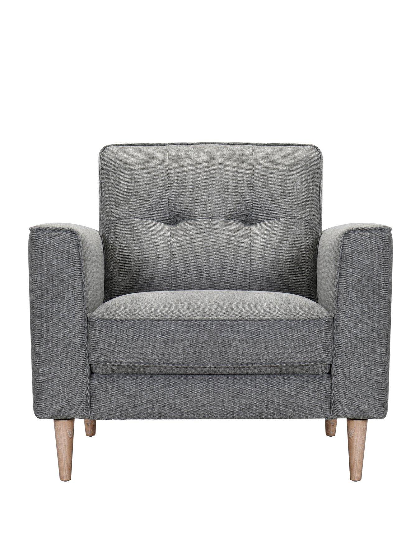  image of very-home-oxford-fabric-armchair