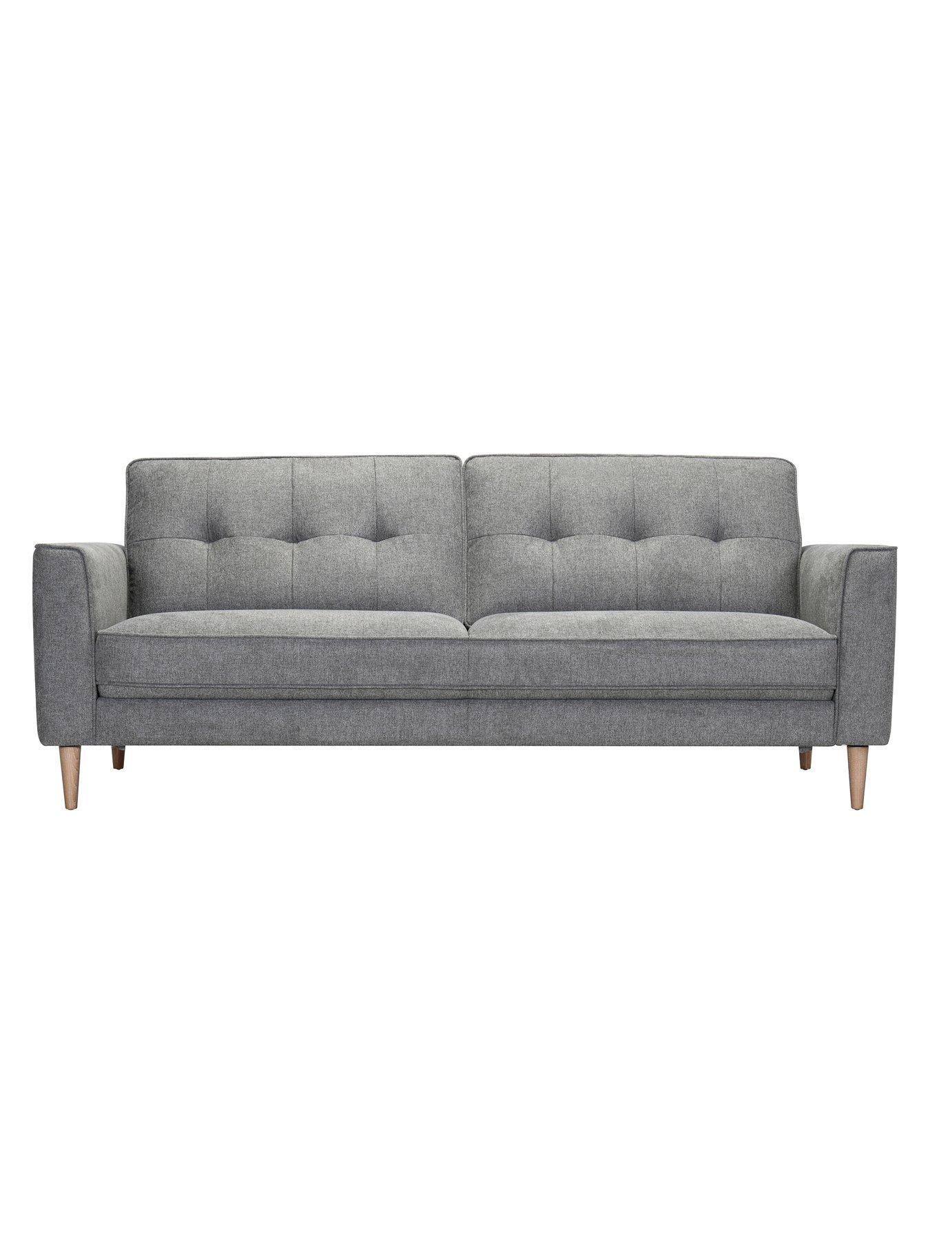 The Very Collection Oxford Fabric 3 Seater Sofa - FSC® Certified