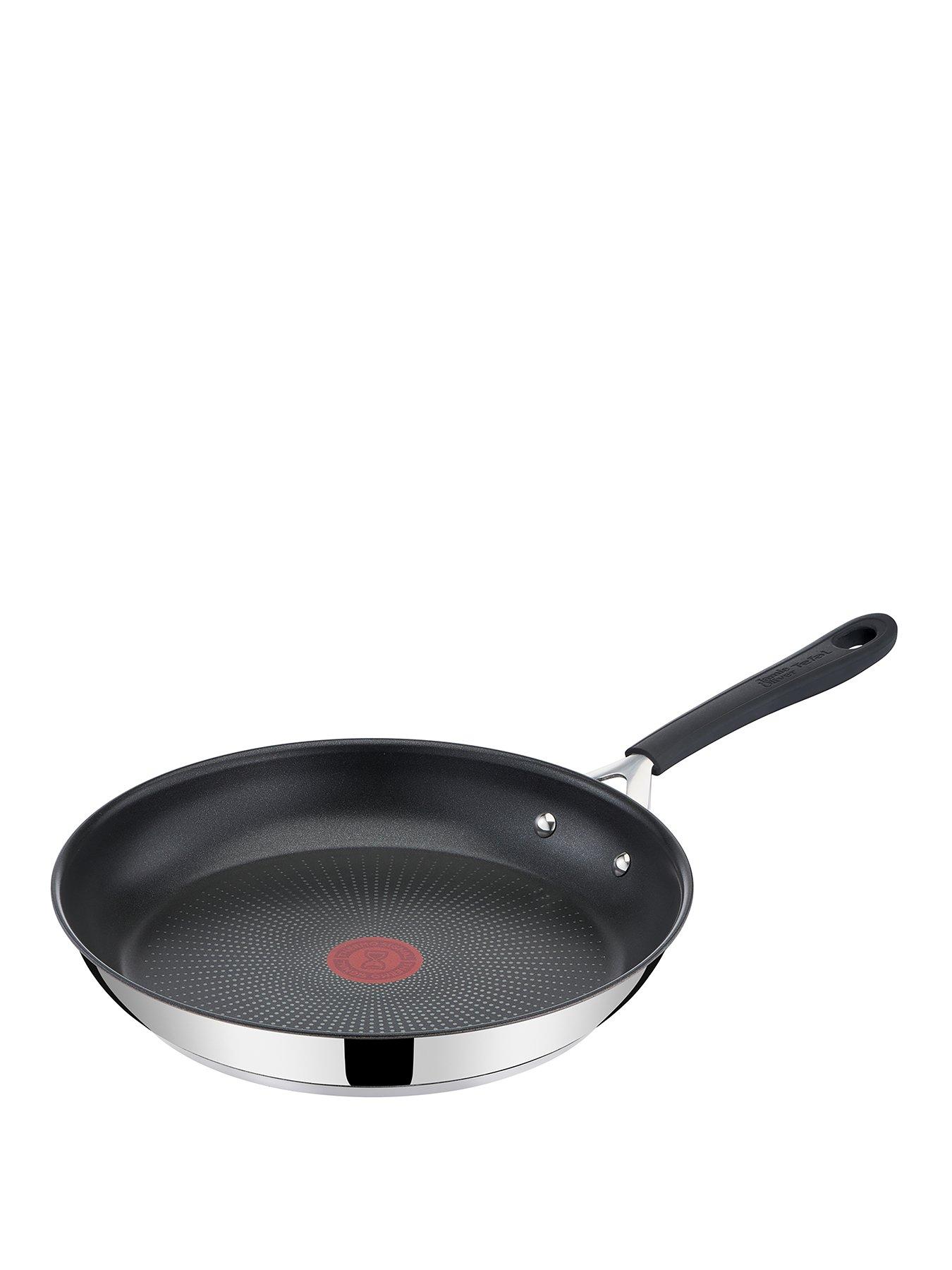 Tefal Jamie Oliver by Tefal Quick  &  Easy Stainless Steel Non Stick Induction Compatible 24cm Frying Pan