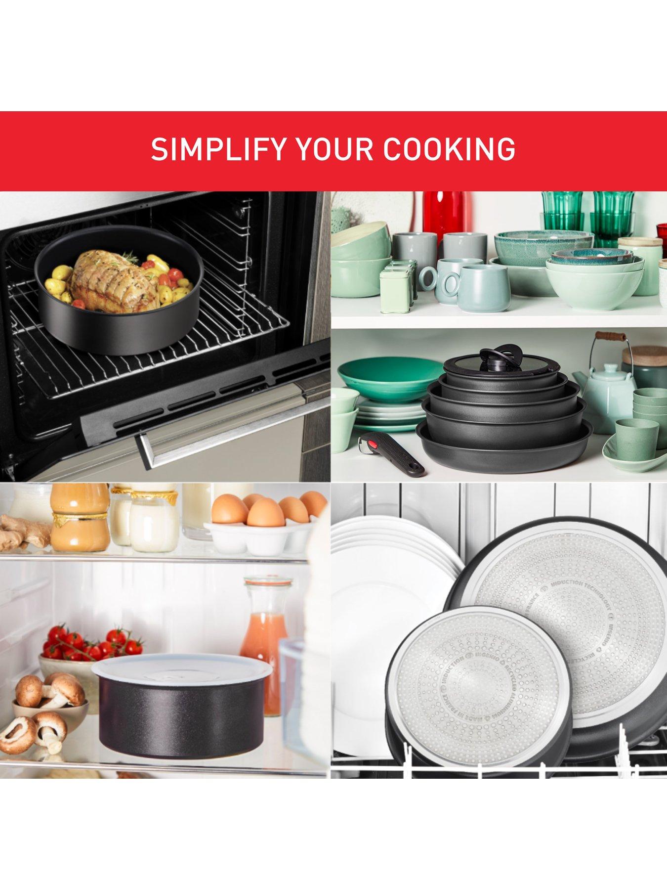 Tefal Ingenio Daily Chef 10pc Removable Handle, Stackable