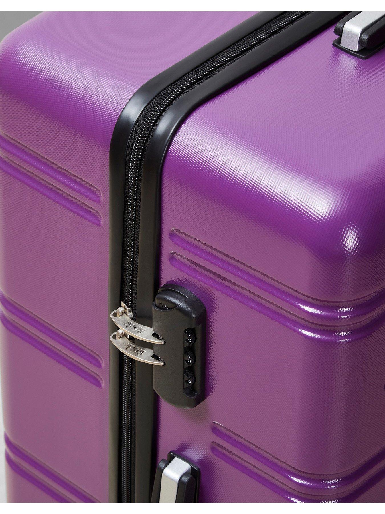  image of rock-luggage-lisbon-large-suitcase-purple