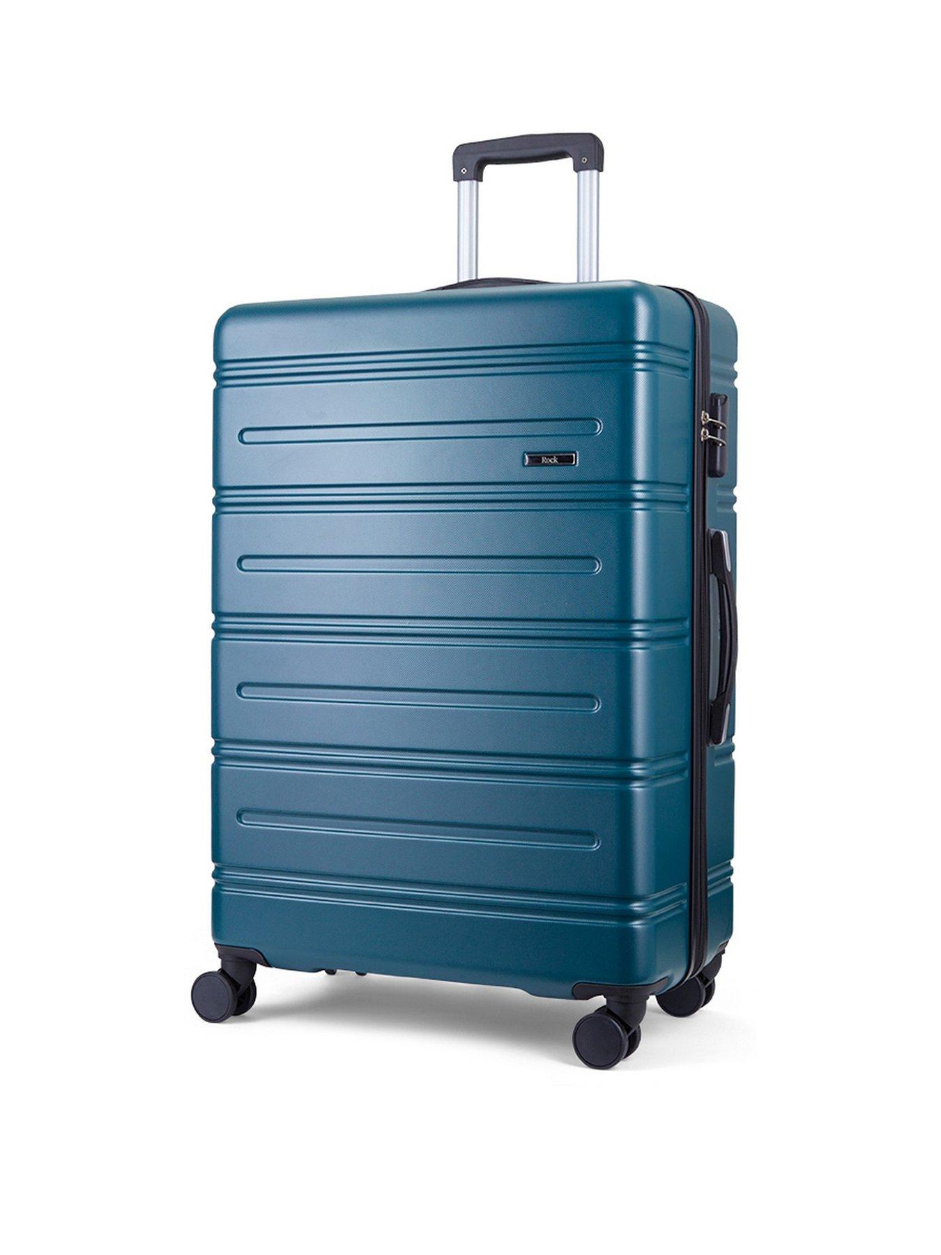  image of rock-luggage-lisbon-large-suitcase-green
