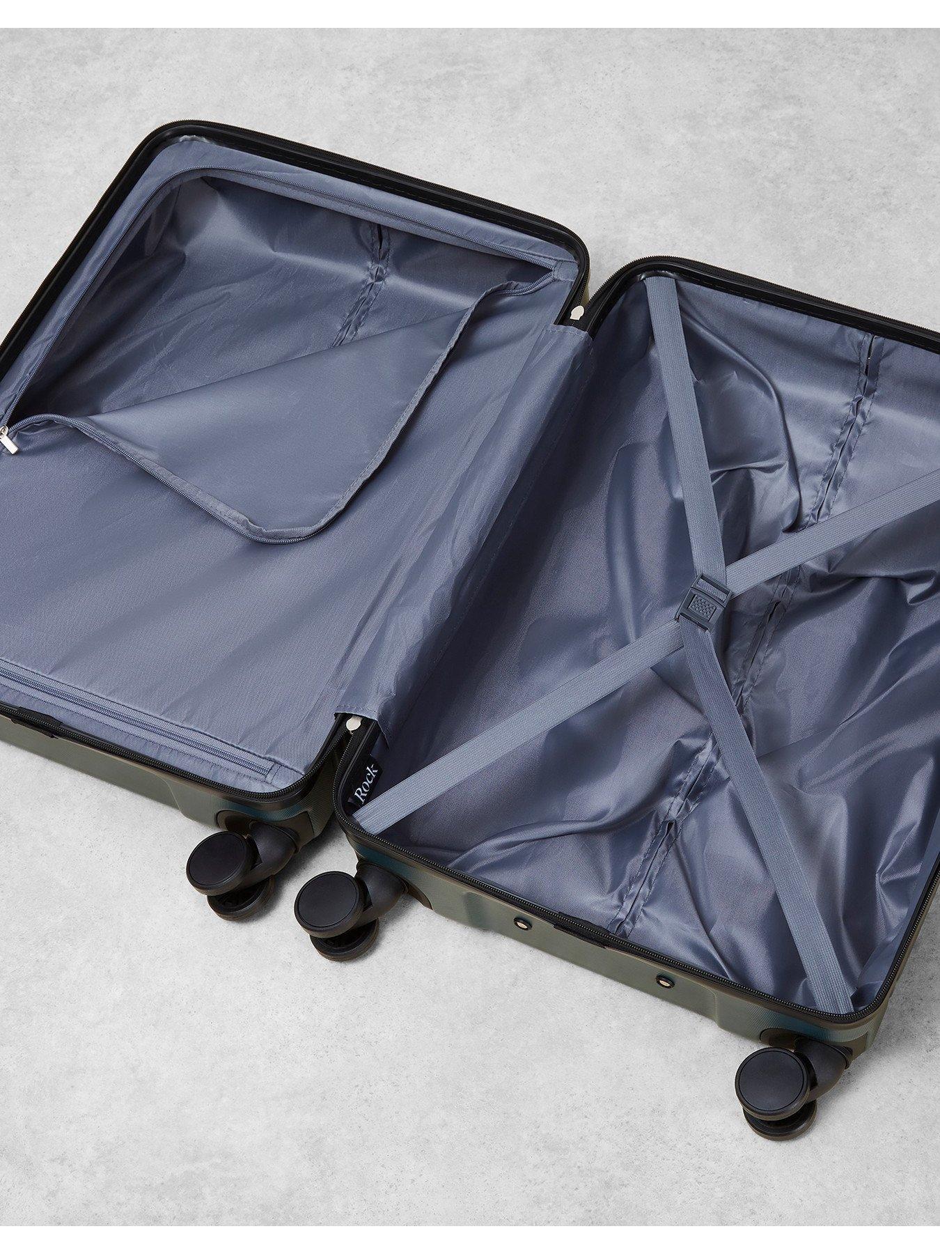 image of rock-luggage-lisbon-large-suitcase-green