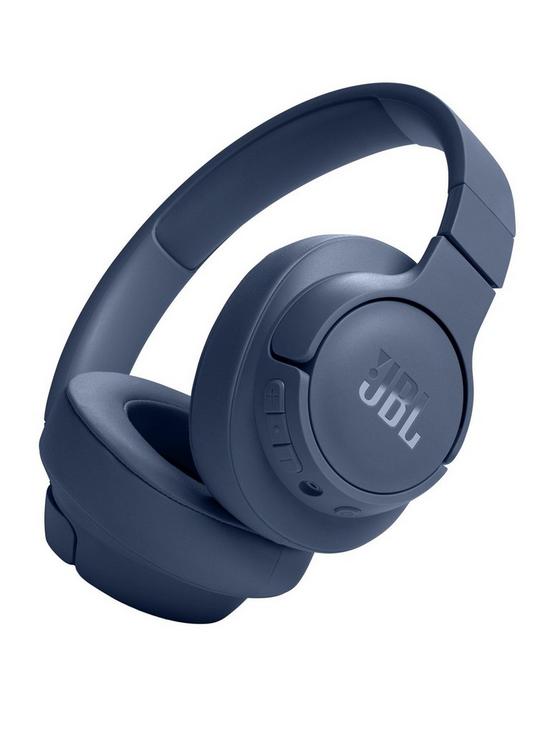 front image of jbl-tune-720bt-over-ear-headphone-wirelessnbsp-multi-point-connection-blue