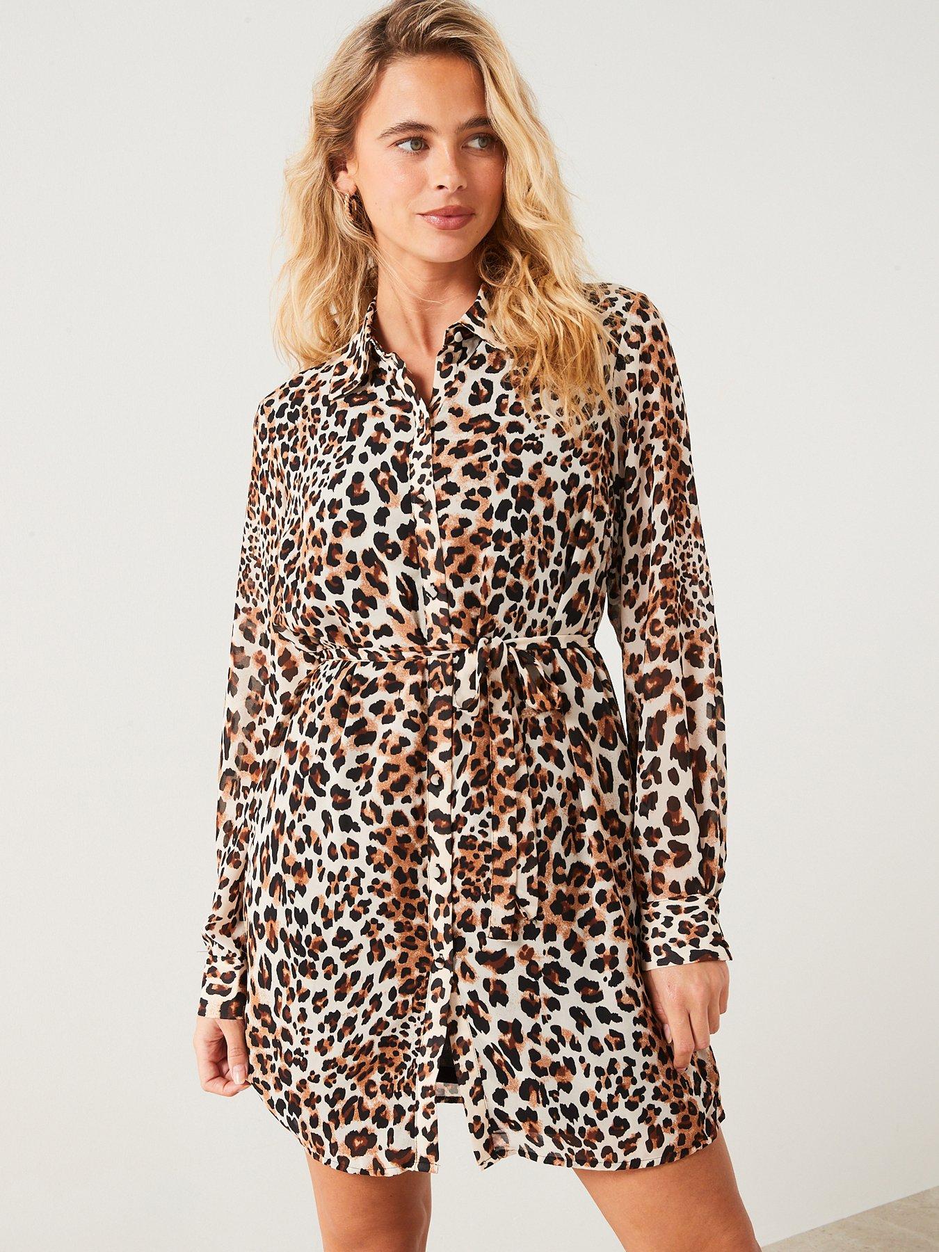 Leopard print cheap dress littlewoods