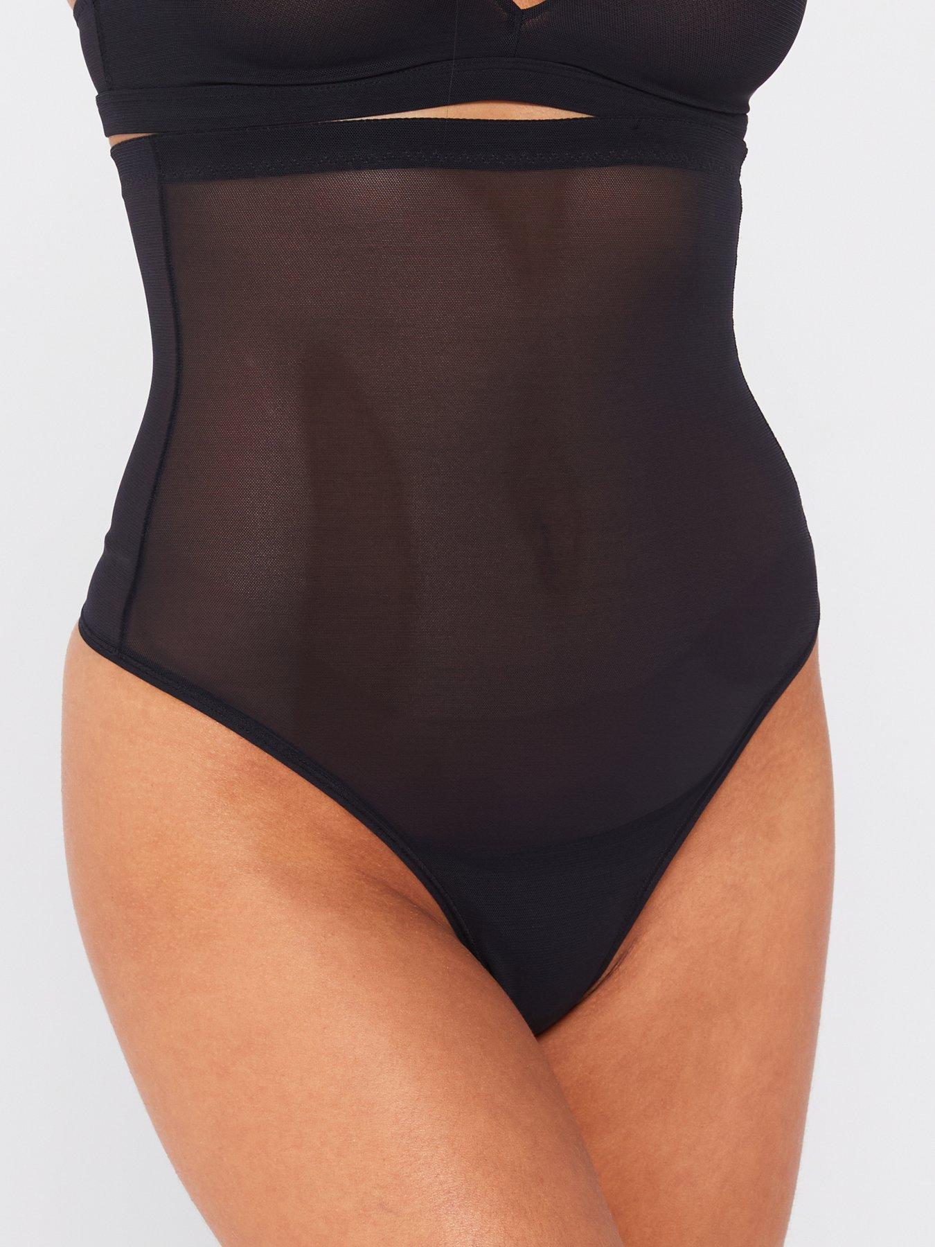 Image 4 of 4 of DORINA Invisible Sculpt Super High Waist Thong - Black