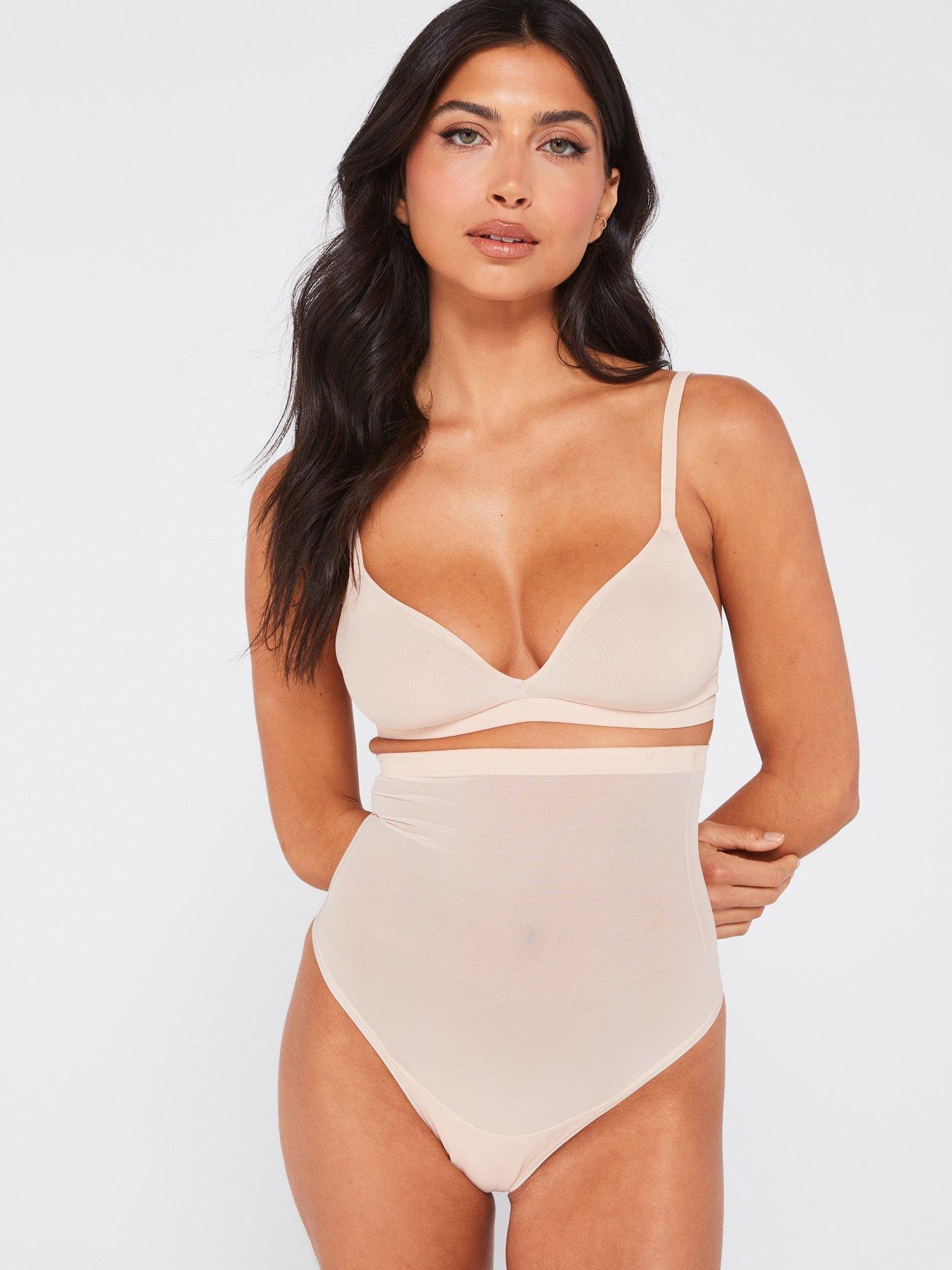 Image 3 of 4 of DORINA Invisible Sculpt Super High Waist Thong - Beige
