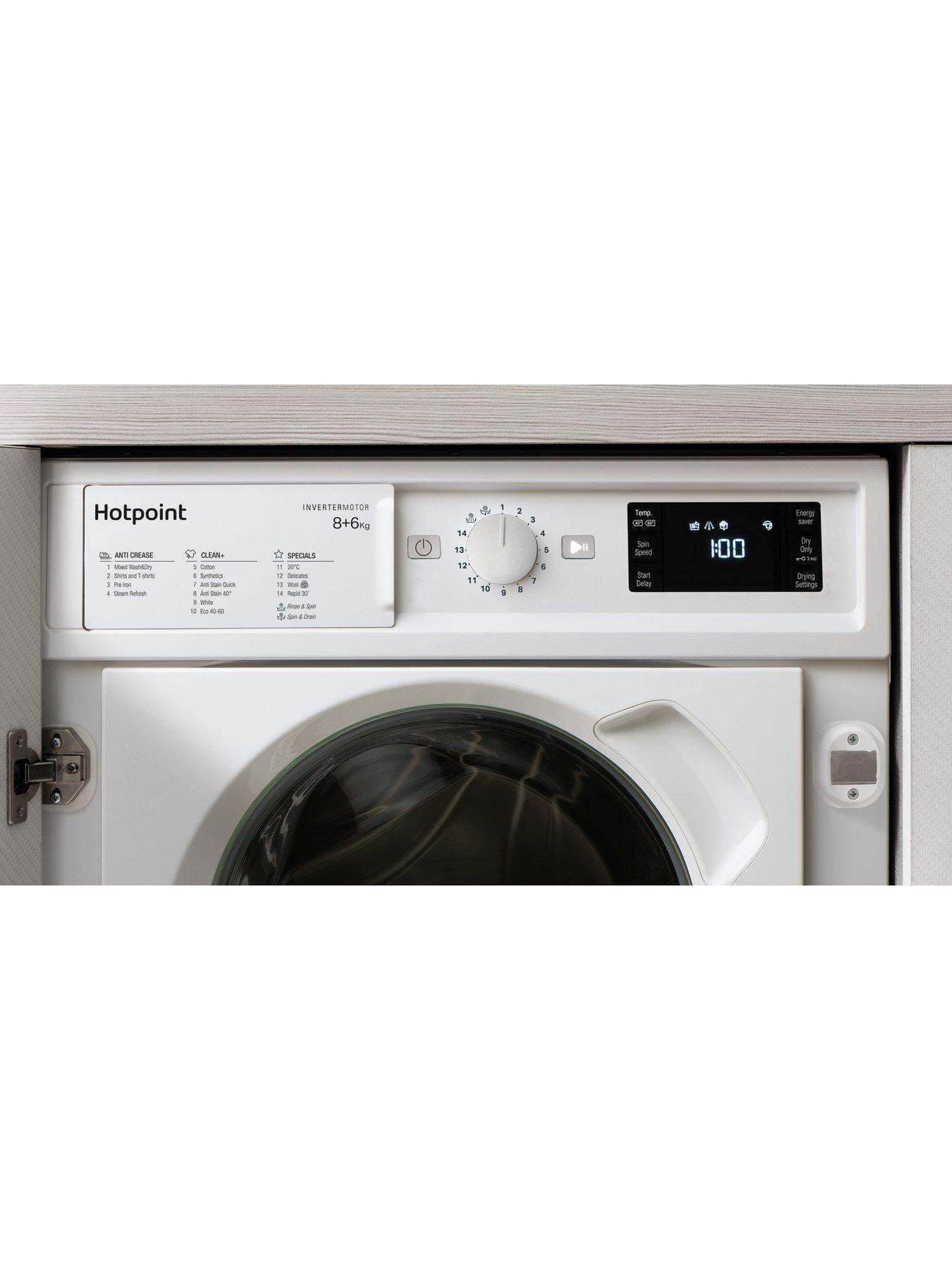 Hotpoint washer deals dryer integrated