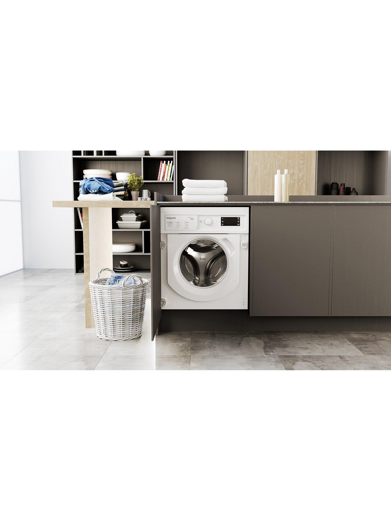  image of hotpoint-biwdhg961485-9kg-integrated-washer-dryer