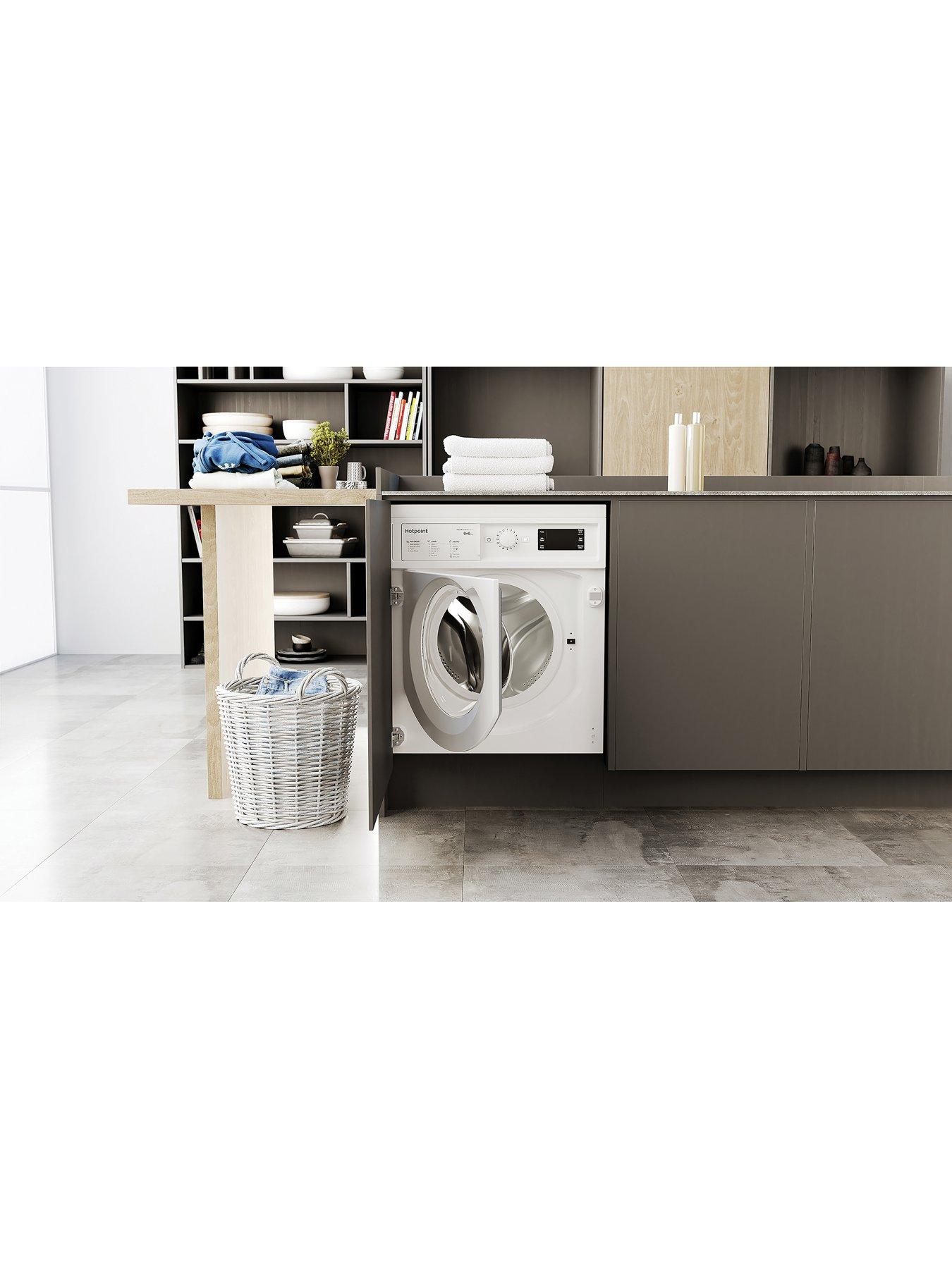 image of hotpoint-biwdhg961485-9kg-integrated-washer-dryer