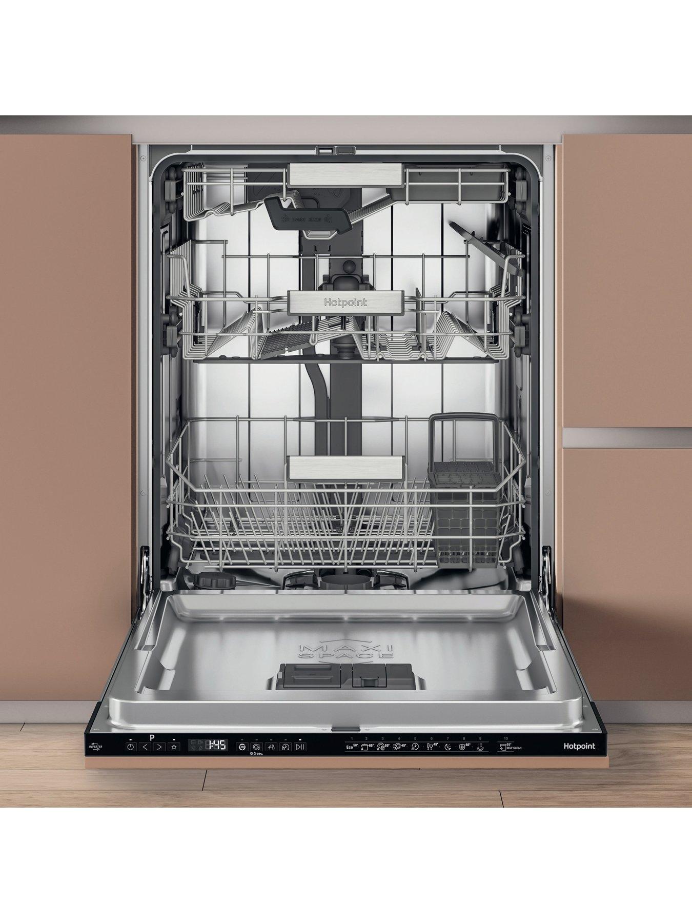 Image 3 of 8 of Hotpoint Hydroforce H8IHP42L Fullsize 15-Place Setting Integrated Dishwasher
