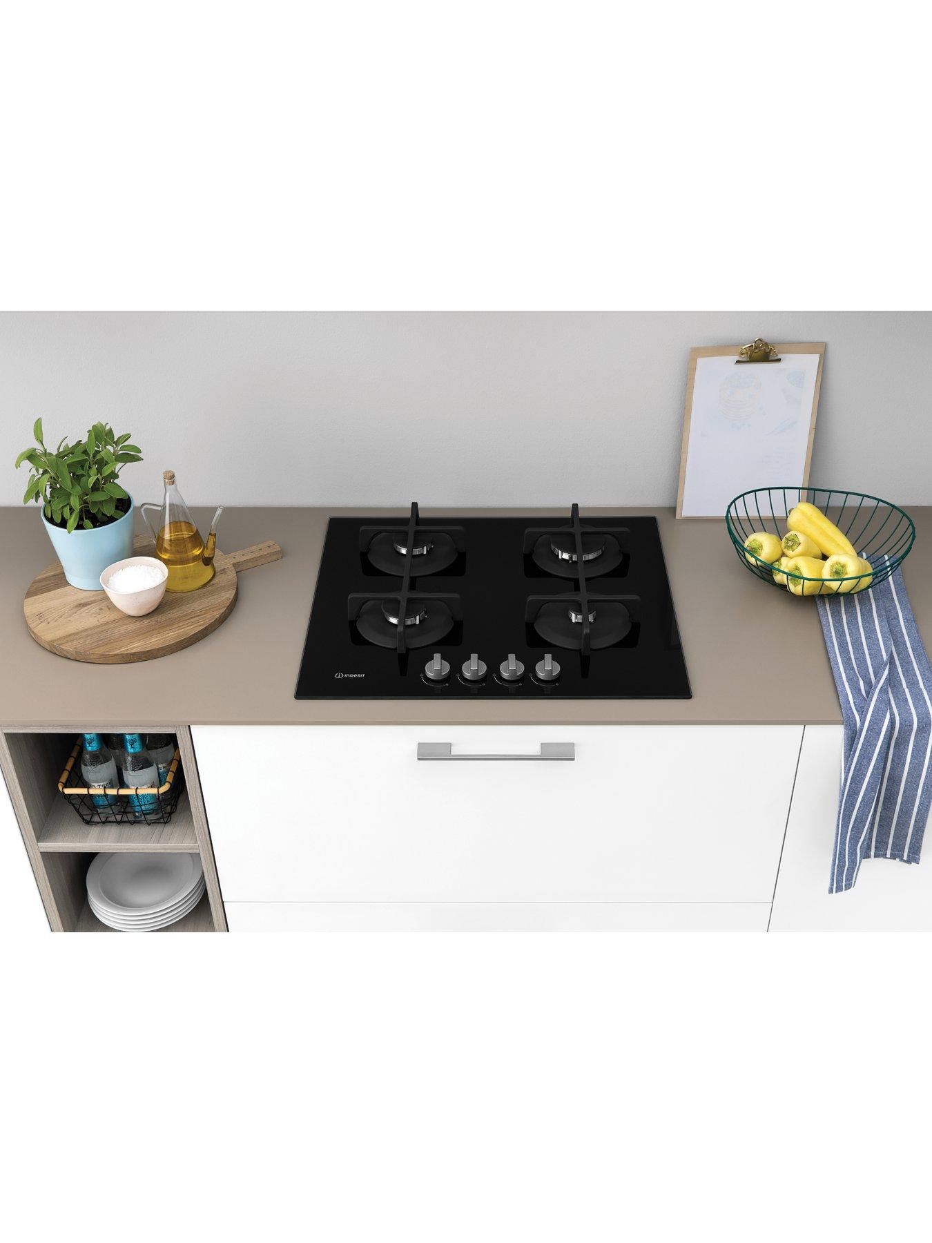  image of indesit-ing61tbk-60cm-integrated-gas-hob