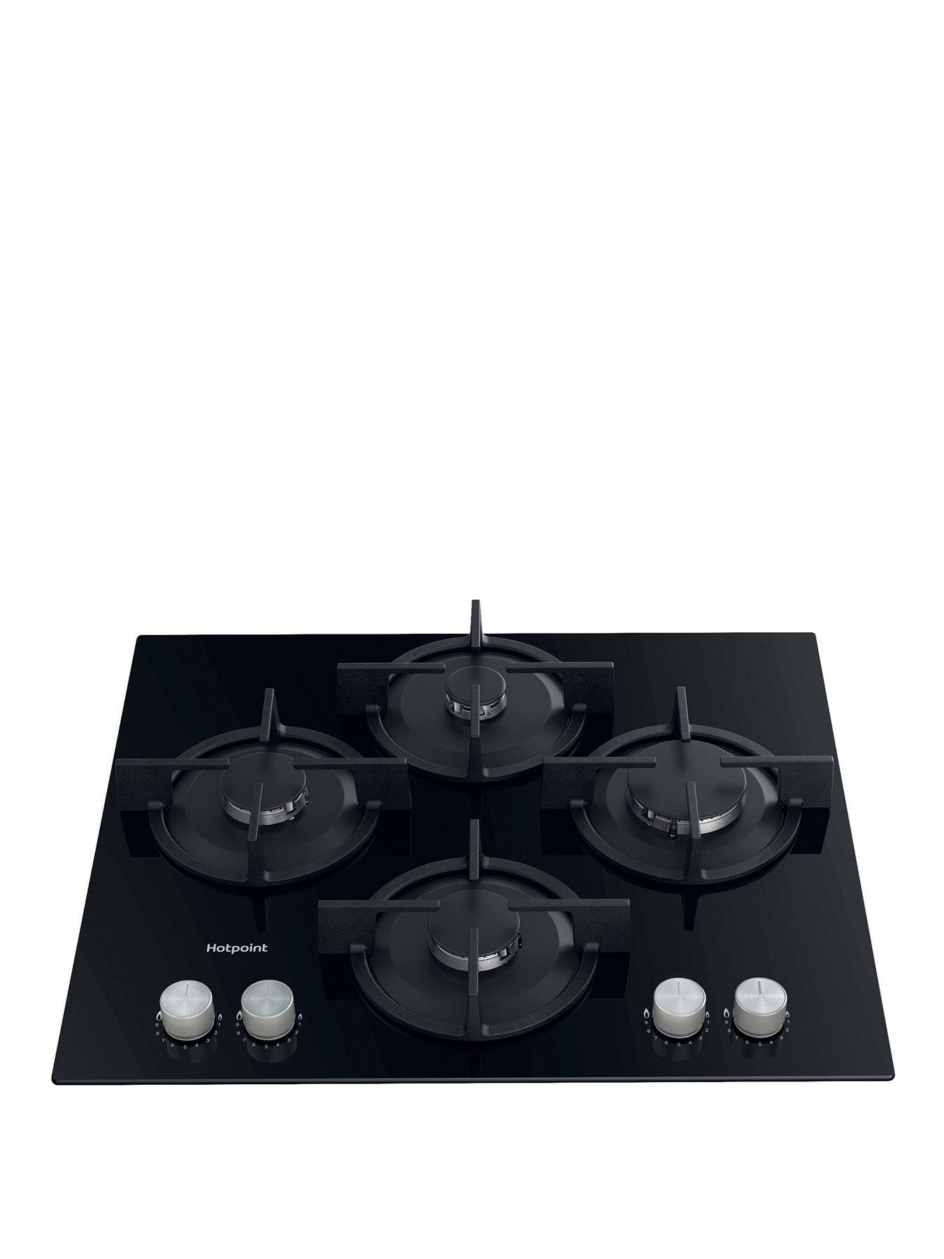 Image 1 of 5 of Hotpoint HGS61SBK 60cm Integrated Gas Hob