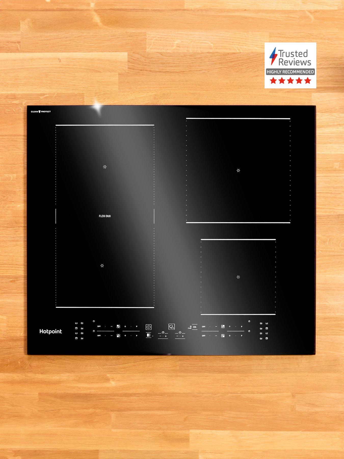  image of hotpoint-ts6477ccpne-cleanprotect-77cm-integrated-induction-hob