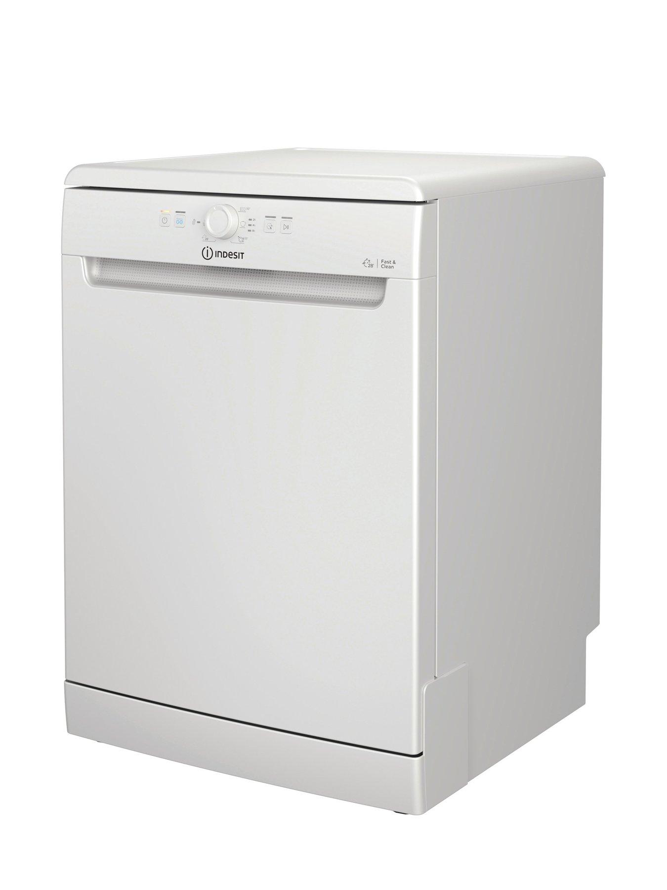 Image 4 of 7 of Indesit D2FHK26 Fullsize 14-Place Setting Freestanding Dishwasher - White