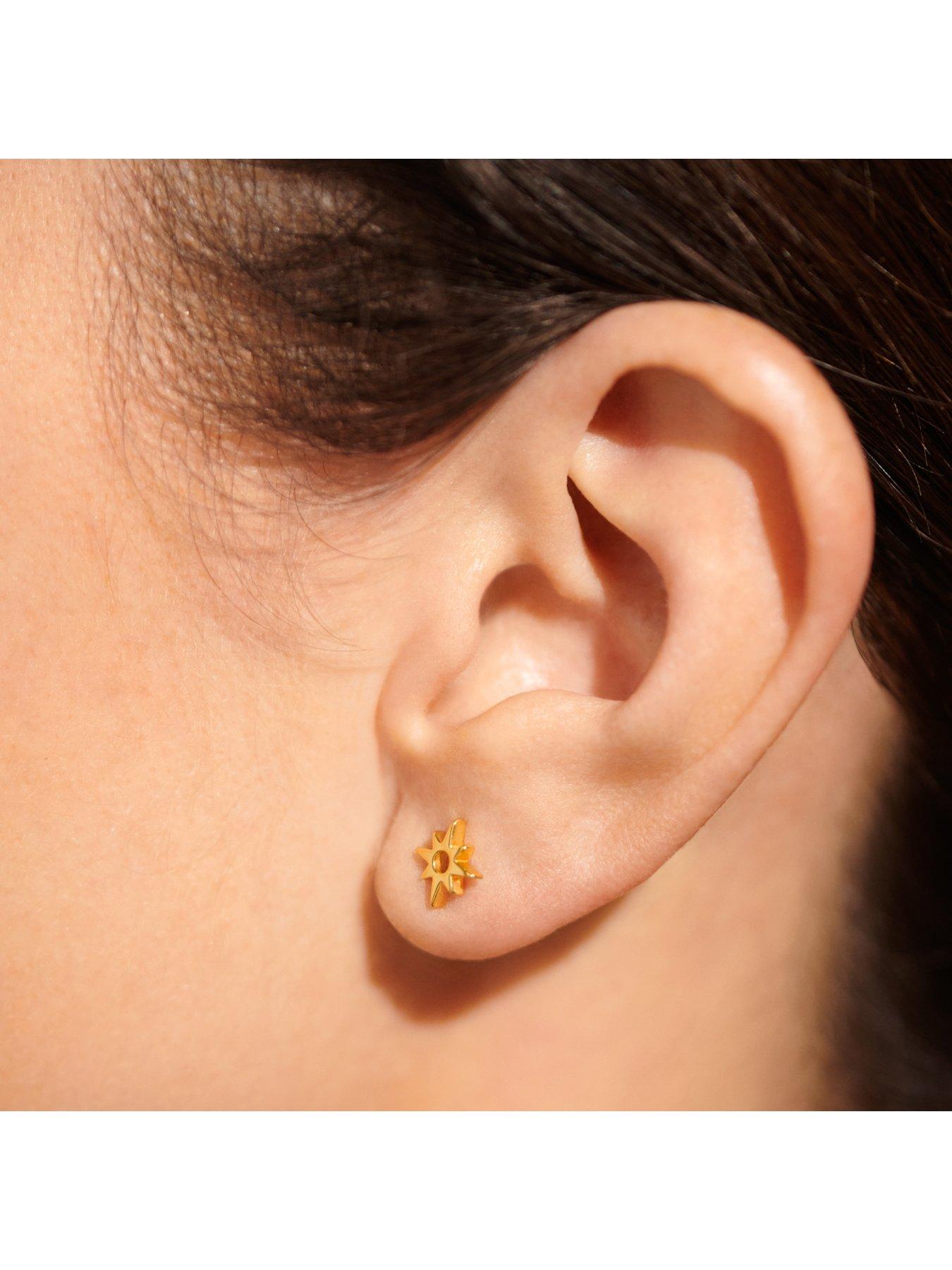 Image 4 of 4 of Joma Jewellery Beautifully Boxed Birthday Girl Earrings In Gold Plating