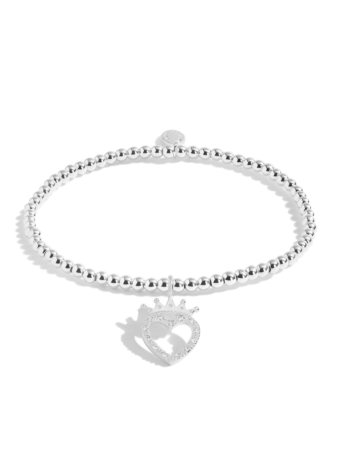  image of joma-jewellery-a-little-birthday-queen-bracelet-in-silver-plating
