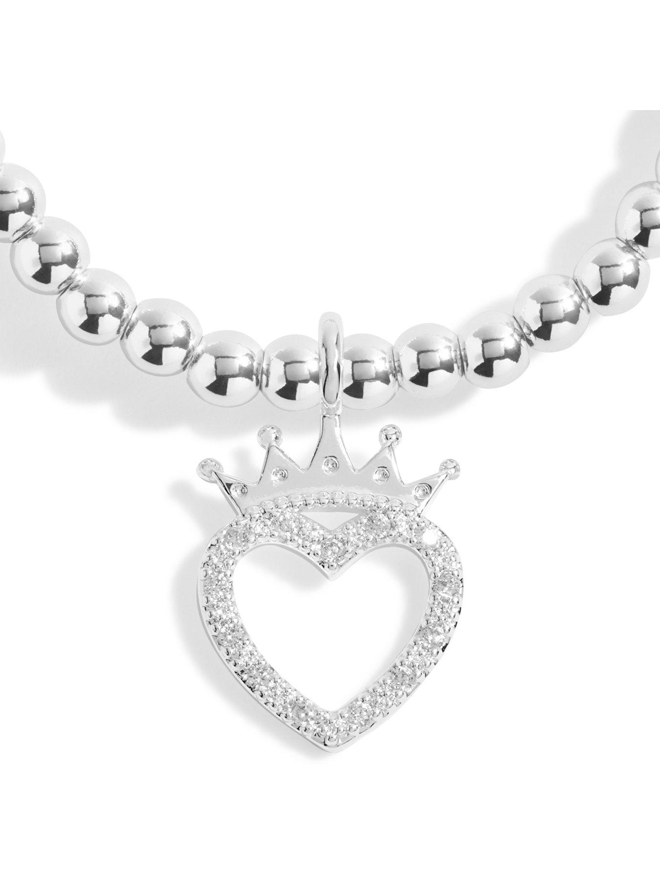  image of joma-jewellery-a-little-birthday-queen-bracelet-in-silver-plating