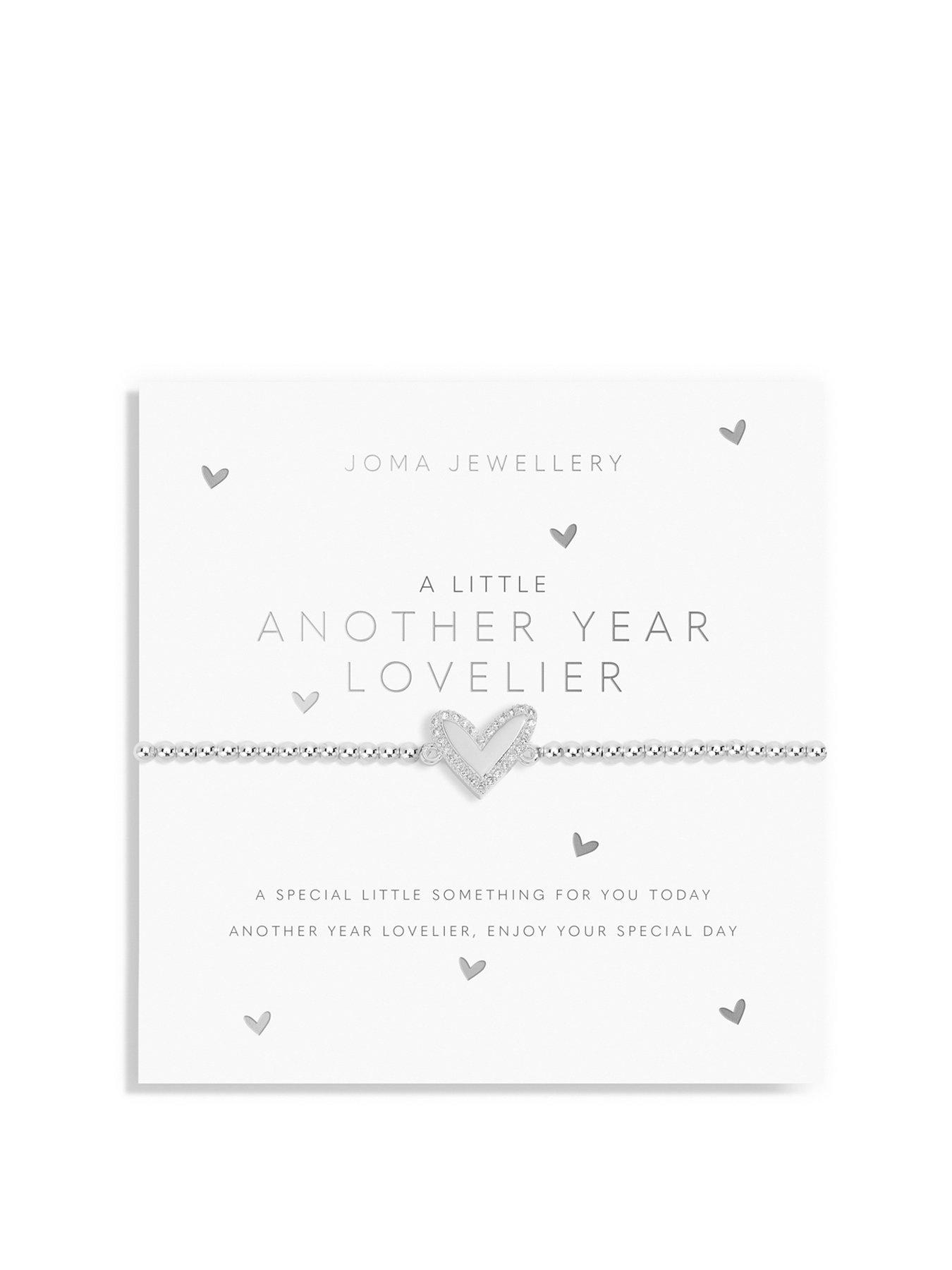 undefined A Little Another Year Lovelier Bracelet In Silver Plating