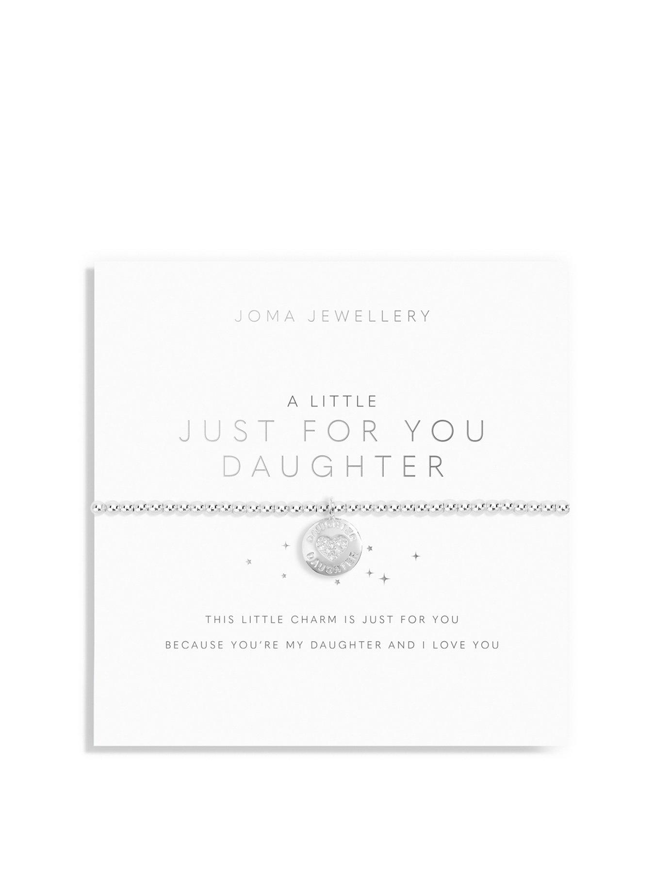 undefined A Little Just For You Daughter Bracelet In Silver Plating