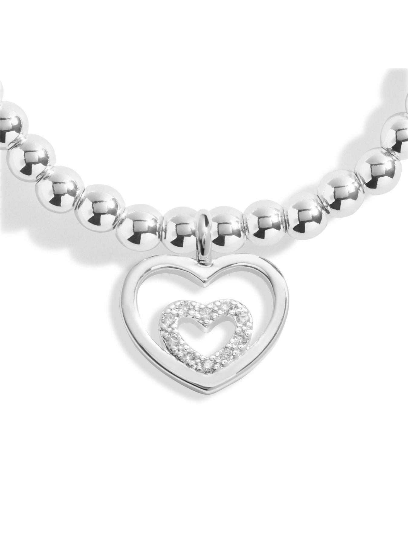 Image 3 of 4 of Joma Jewellery Childrens A Little Goddaughter Bracelet In Silver Plating