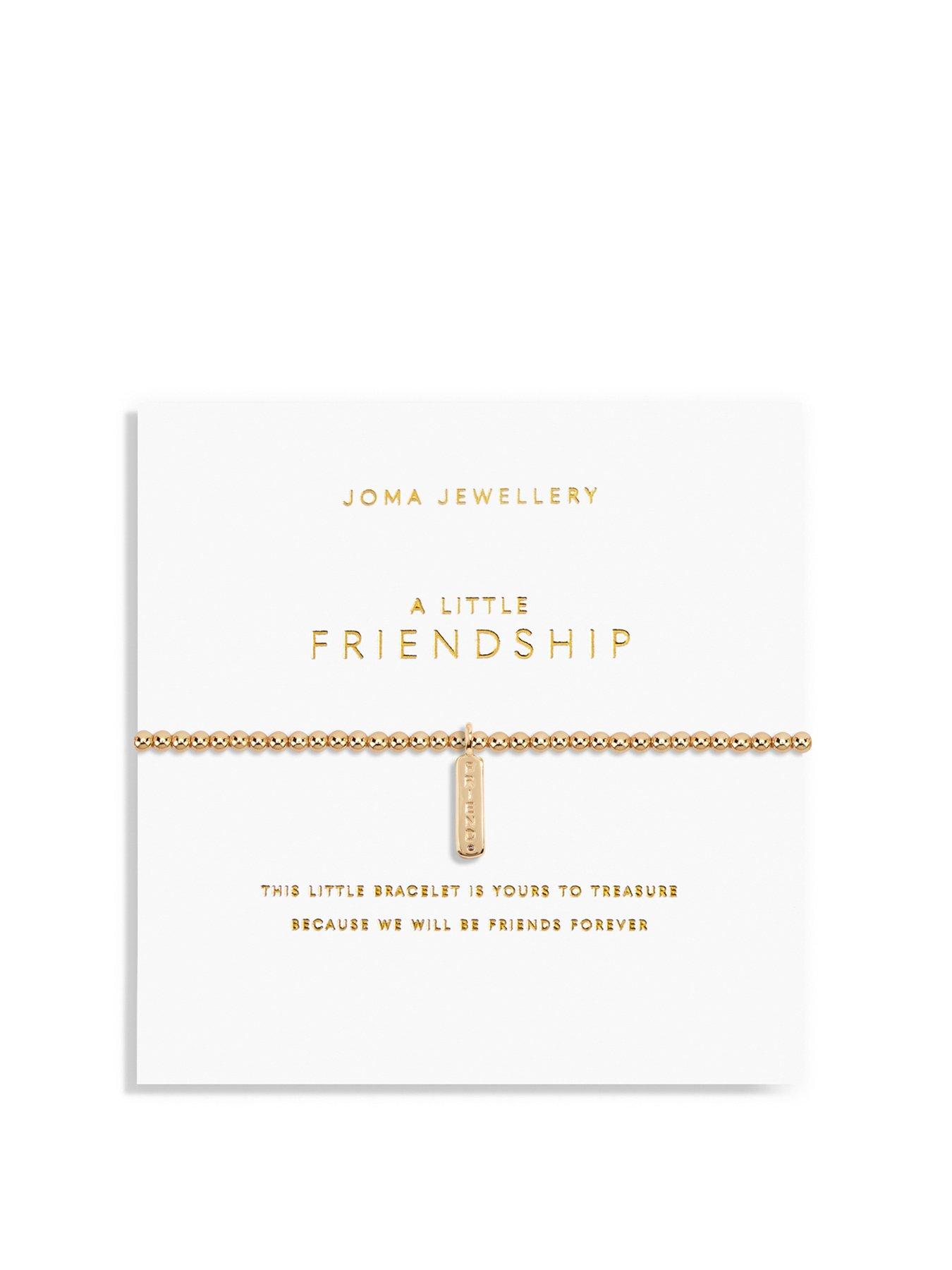 undefined A Little Friendship Bracelet In Gold Plating