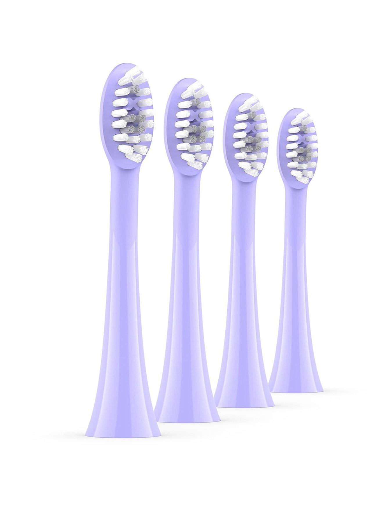 undefined Sonic+ Brush Heads - Violet - 4 pack