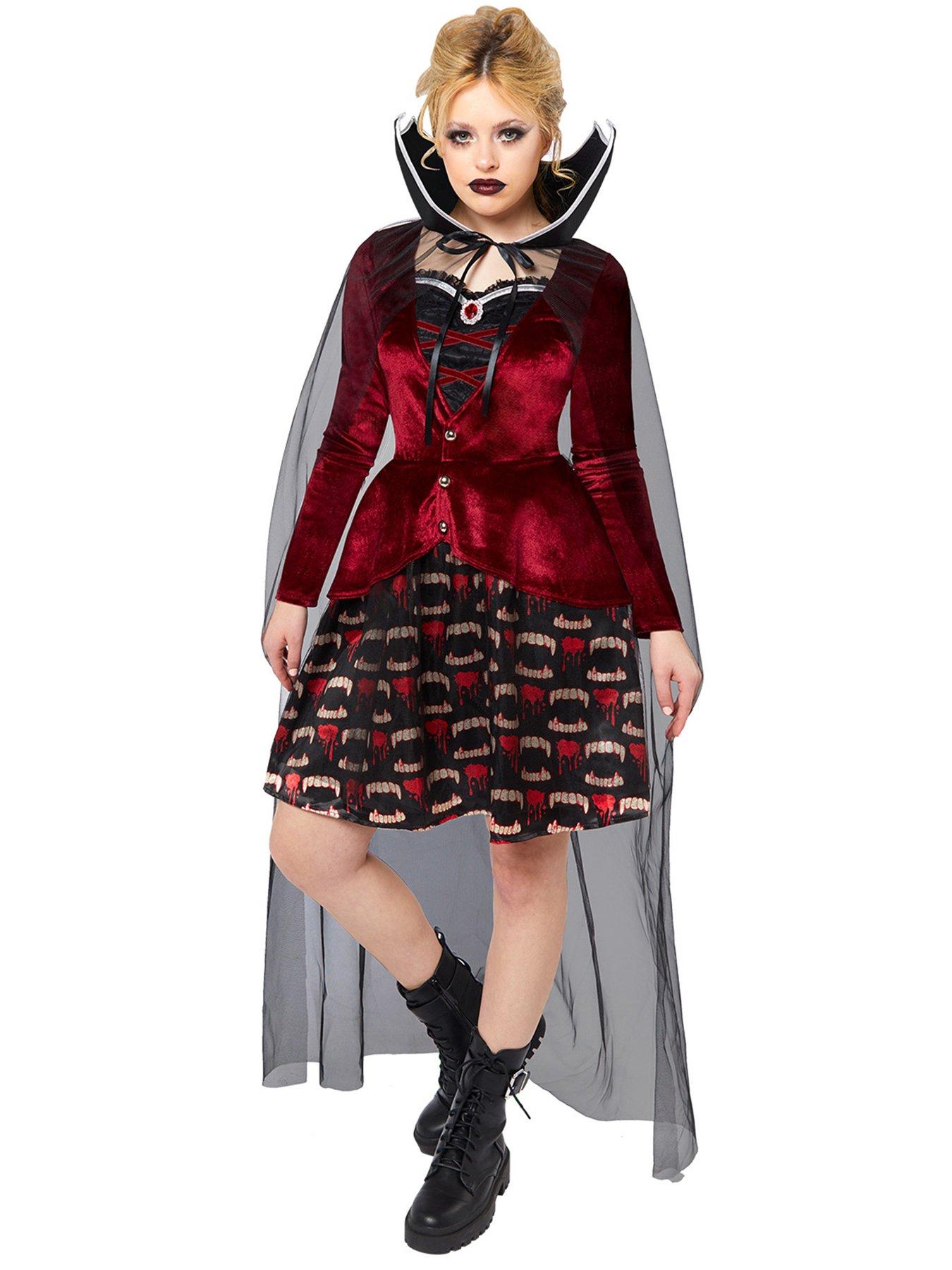Image 1 of 4 of Halloween&nbsp;Midnight Vampiress Costume