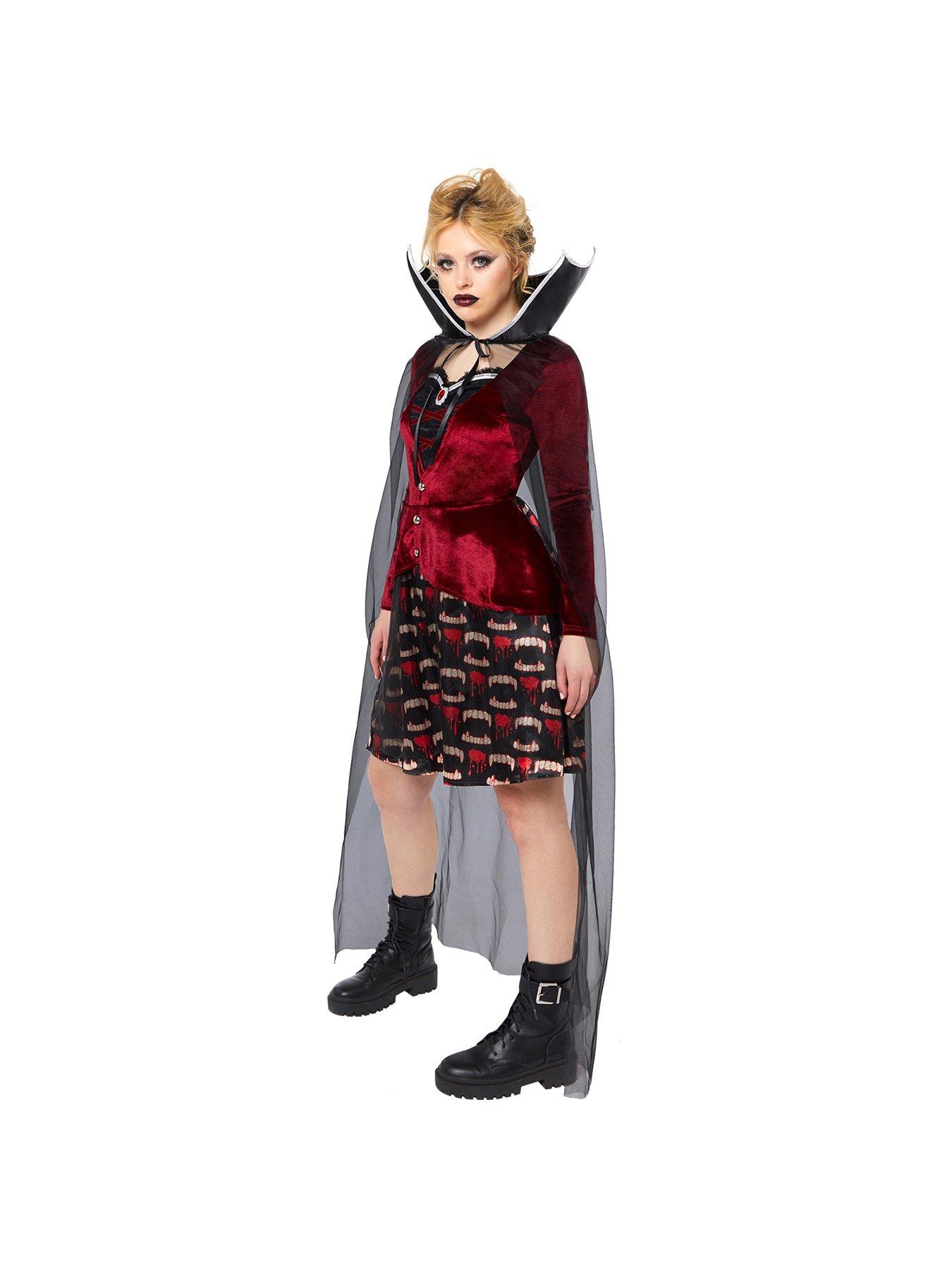 Image 3 of 4 of Halloween&nbsp;Midnight Vampiress Costume