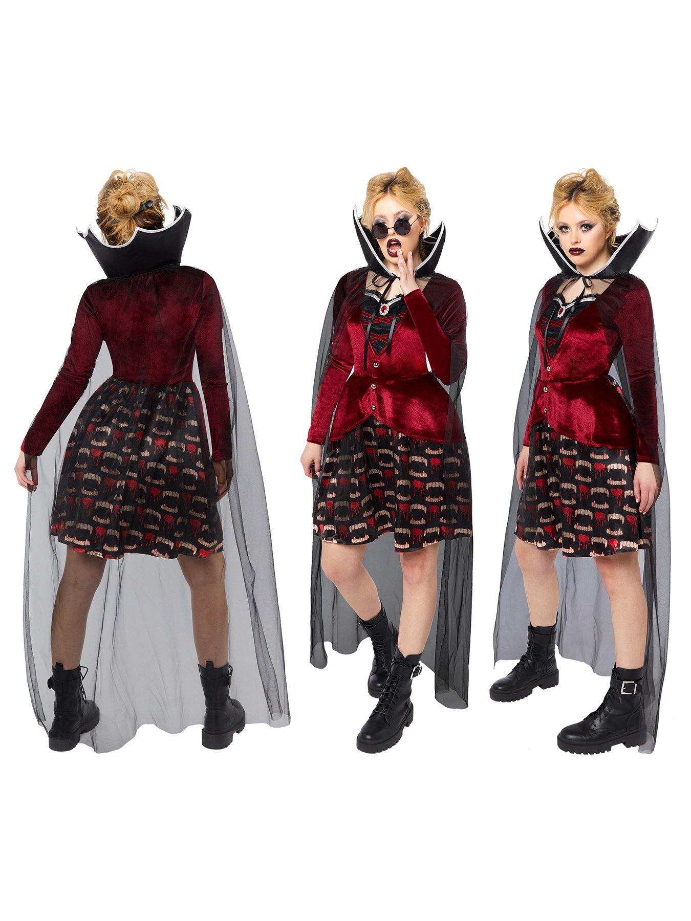 Image 4 of 4 of Halloween&nbsp;Midnight Vampiress Costume