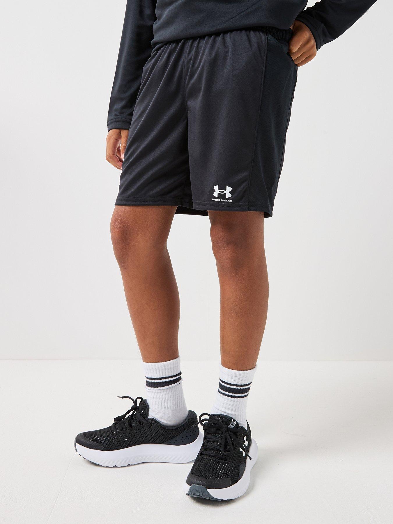 under-armour-boys-challenger-knit-shorts-blackwhite
