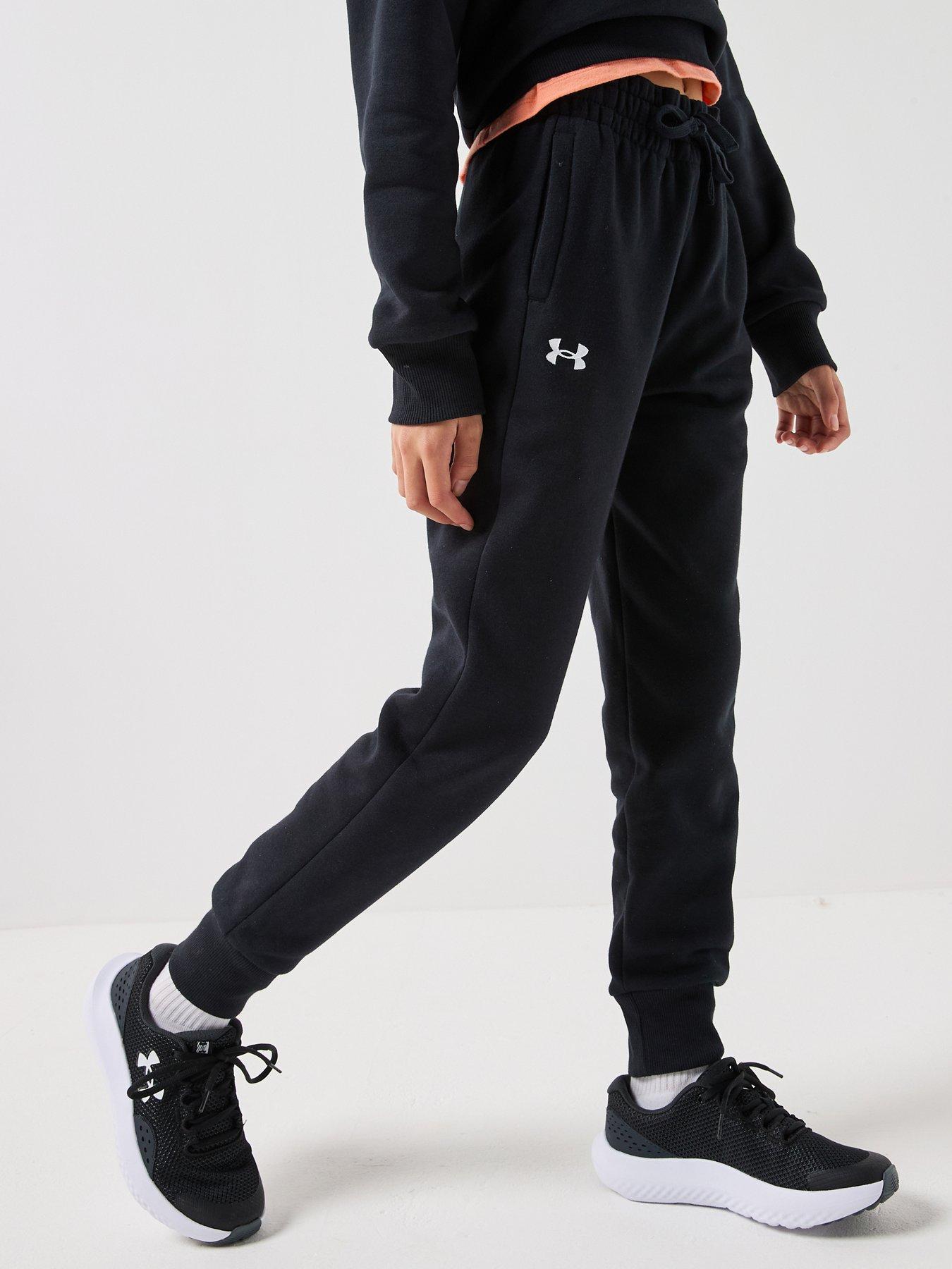 under-armour-girls-rival-fleece-joggers-blackwhite