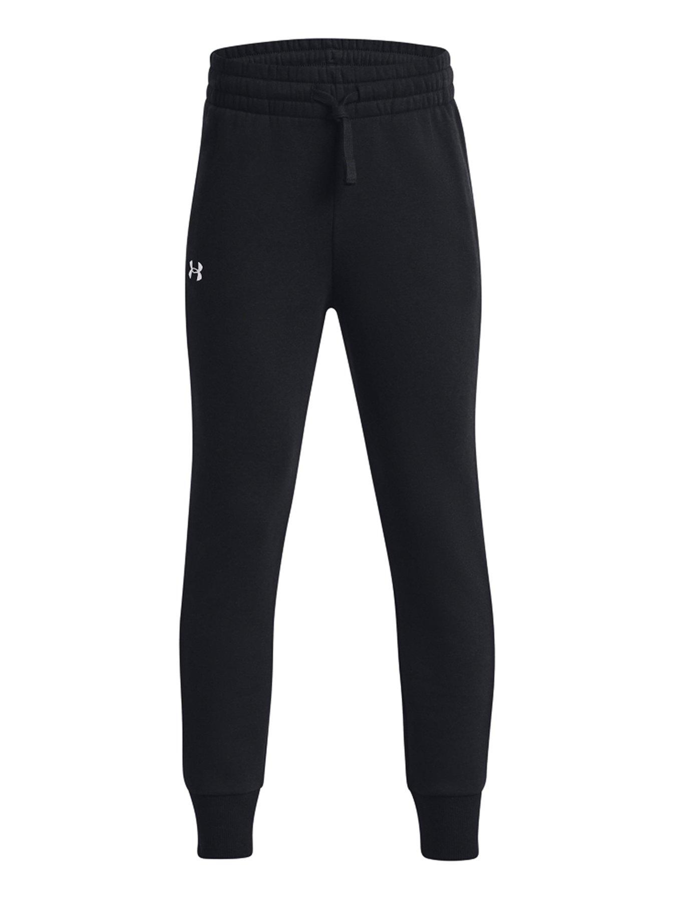 UNDER ARMOUR Rival Fleece Joggers - Black/White