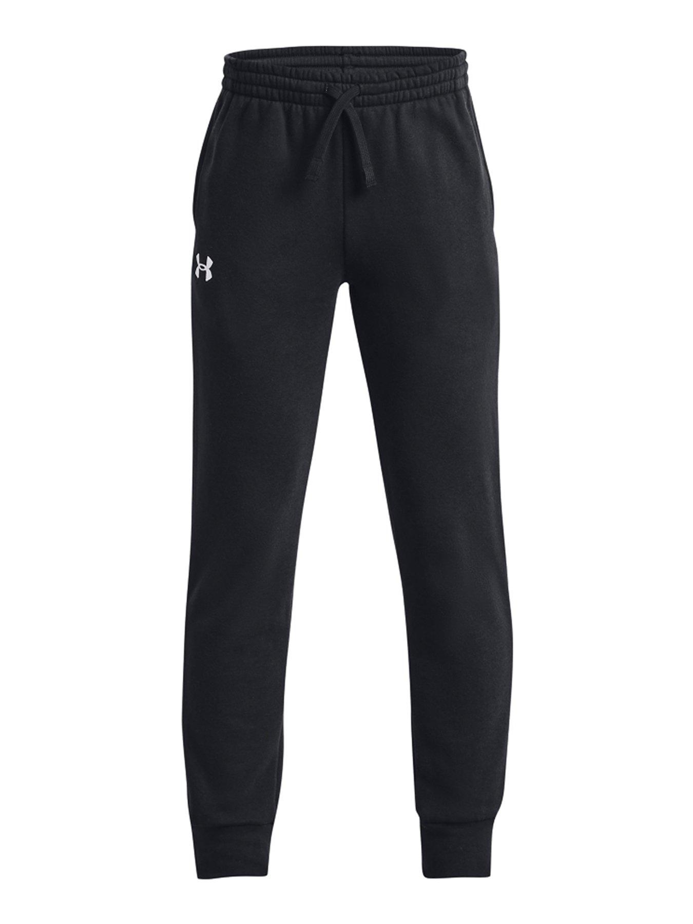 UNDER ARMOUR Mens Training Rival Fleece Joggers - Red