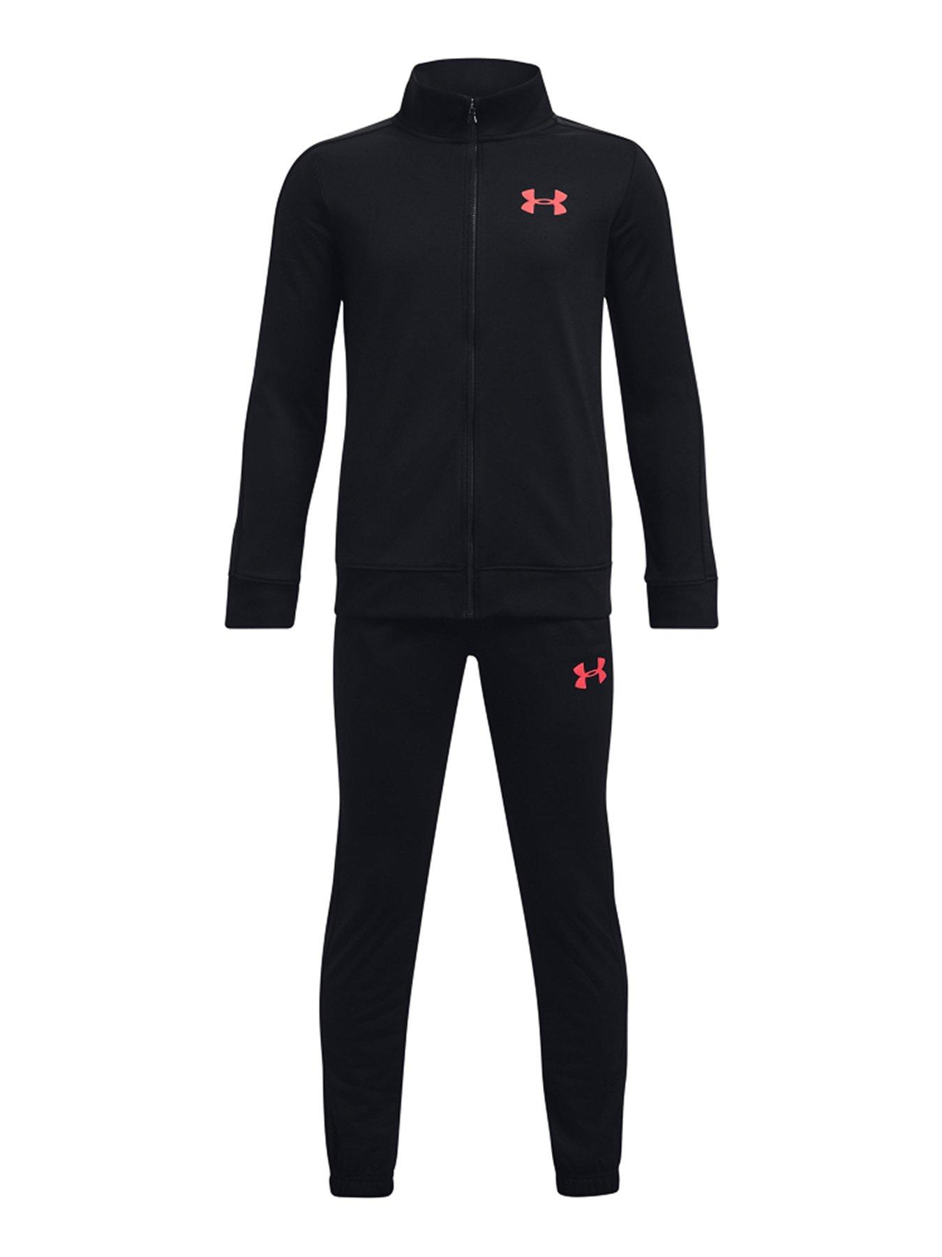 UNDER ARMOUR Boys Knit Tracksuit Black littlewoods