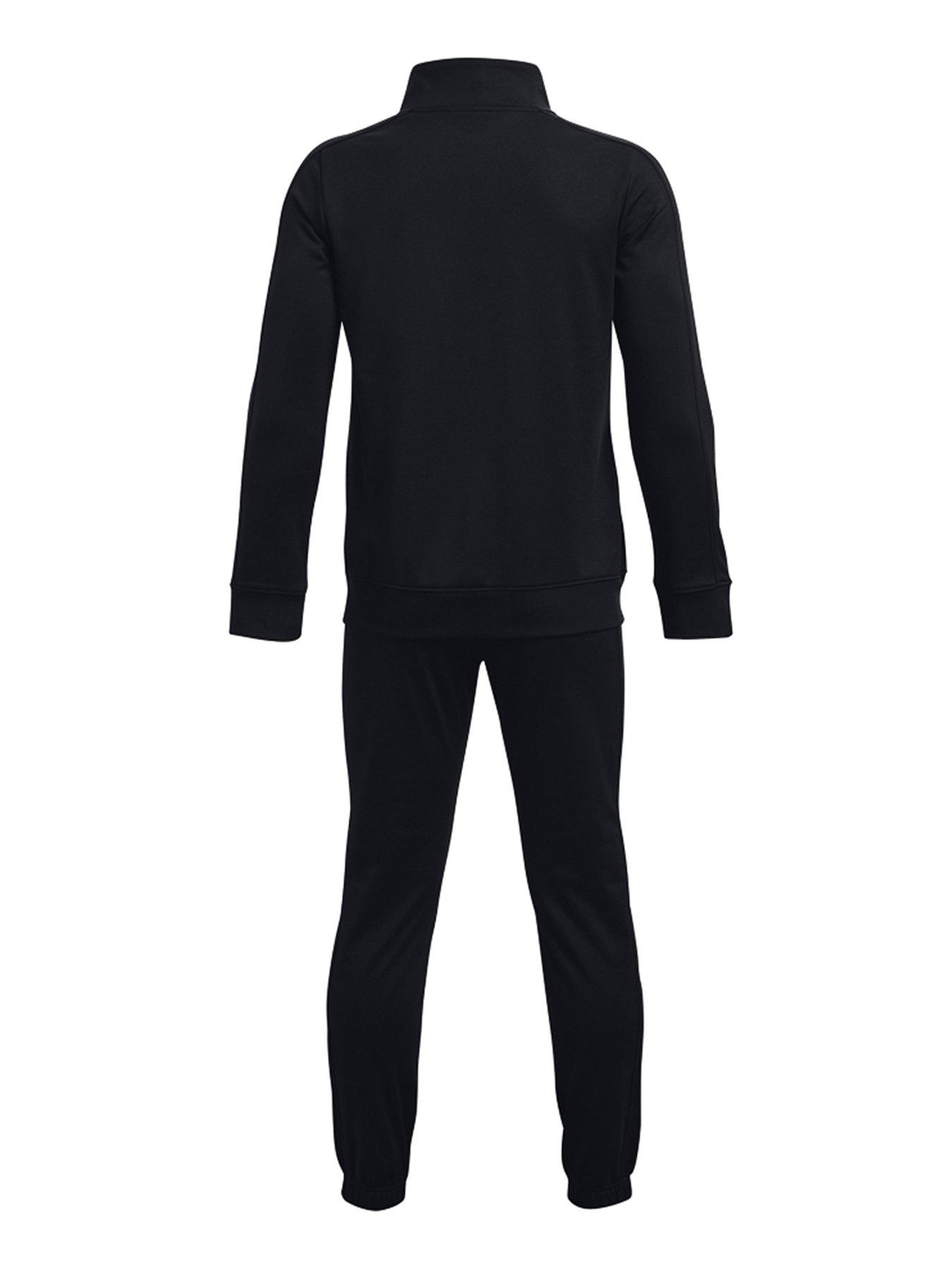 Under armour cheap tracksuit black