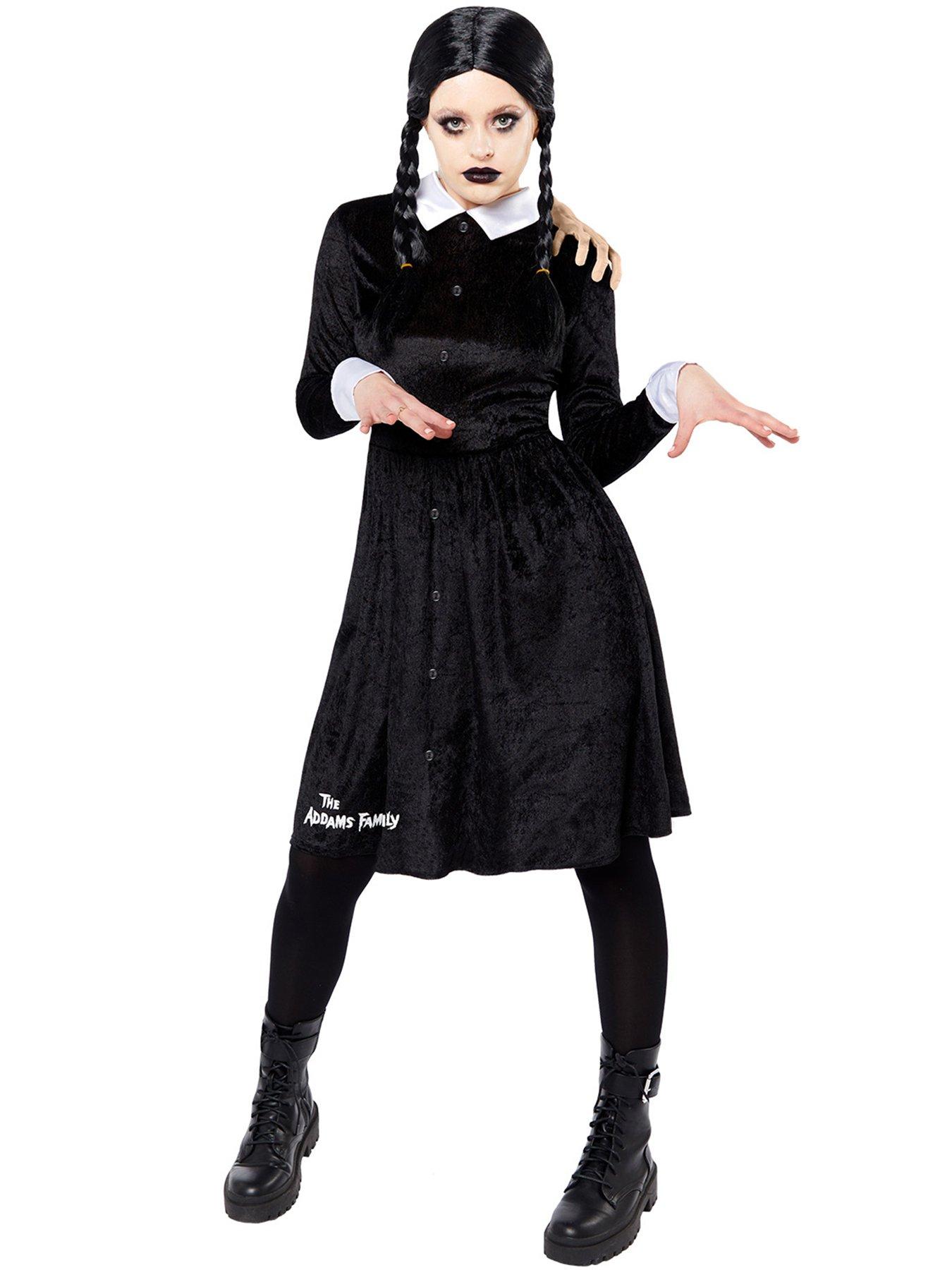 Wednesday The Addams Family Adult Wednesday Costume