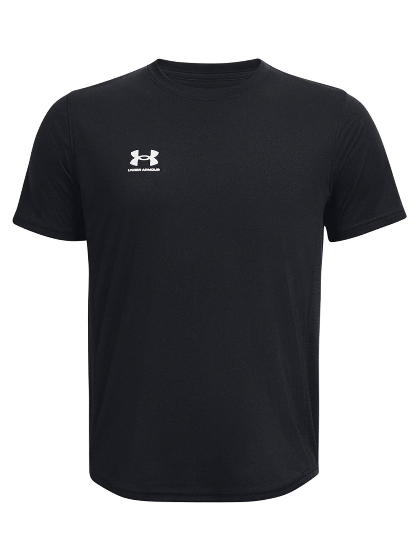 undefined Boys Challenger Short Sleeve Tee - Black/White
