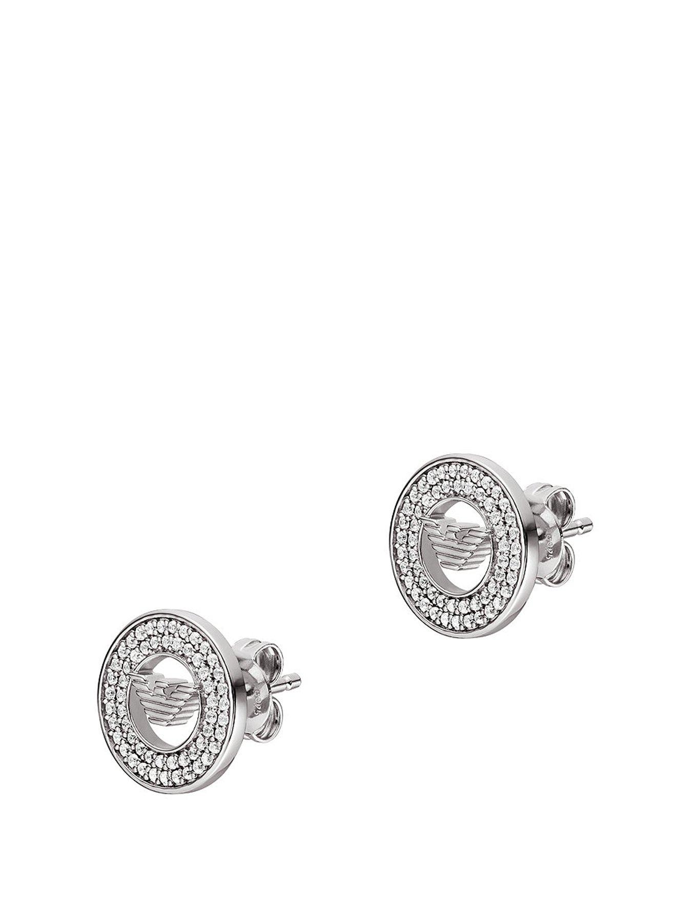 undefined Sterling Silver Stud Earrings