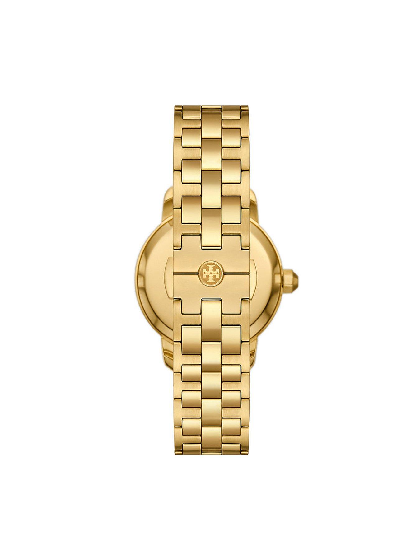  image of tory-burch-the-tory-ivory-dial-watch
