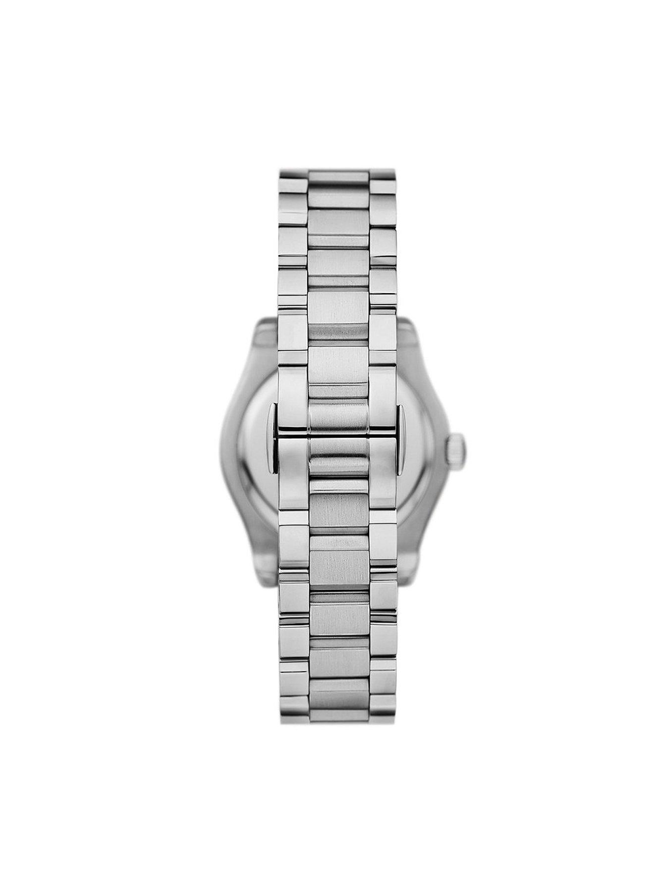  image of emporio-armani-mother-of-pearl-dialnbspladies-watch